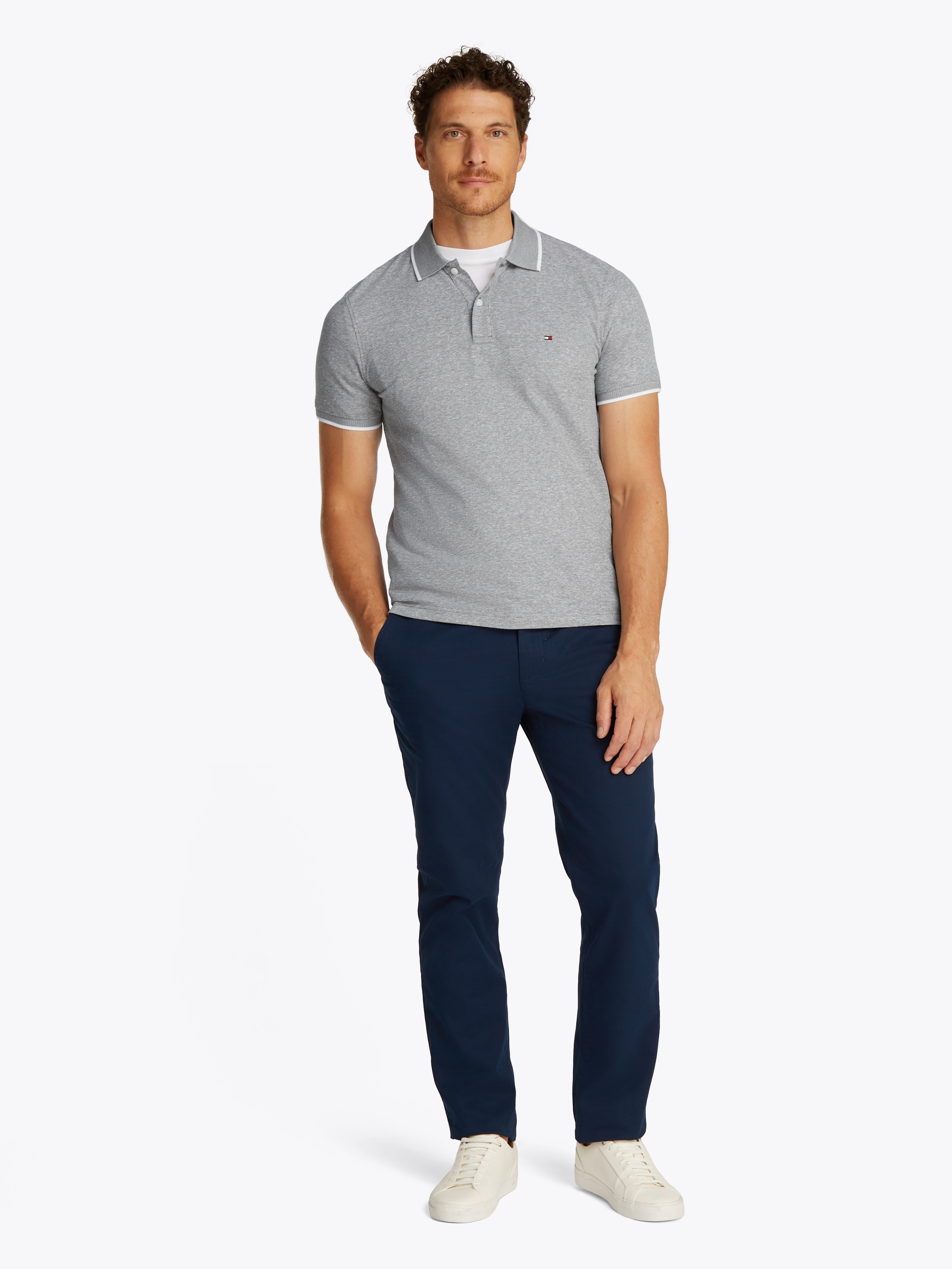 Tommy Hilfiger Poloshirt »LINEN PIQUE REG POLO«