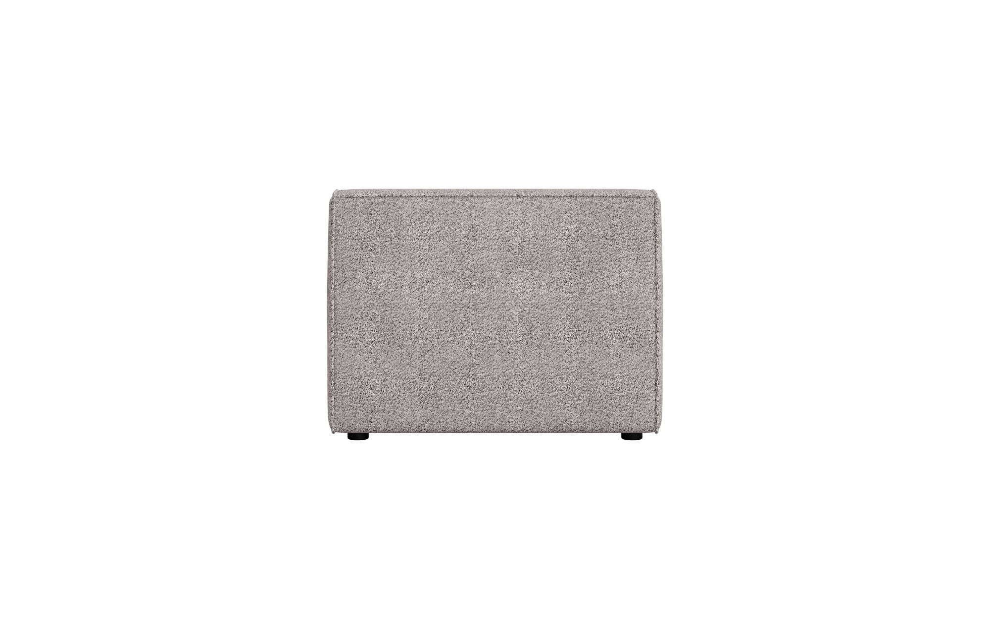 INOSIGN Sessel »Bequemer Sessel Cavan, Maße B/T/H: 90/90/72 cm«, ohne Armlehne, mit Wellenunterfederung, auch in Bouclé