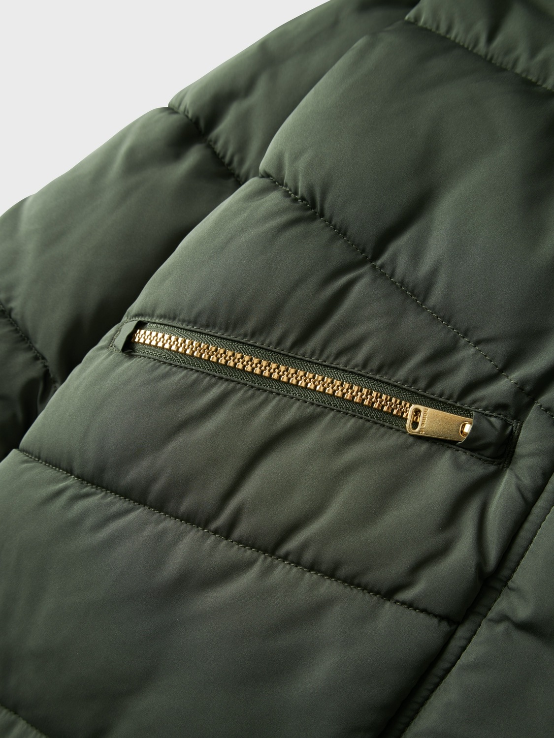 Name It Outdoorjacke »NKFMEMO JACKET LONG TB«, mit Kapuze, mit dekorativen und reflektierenden Details
