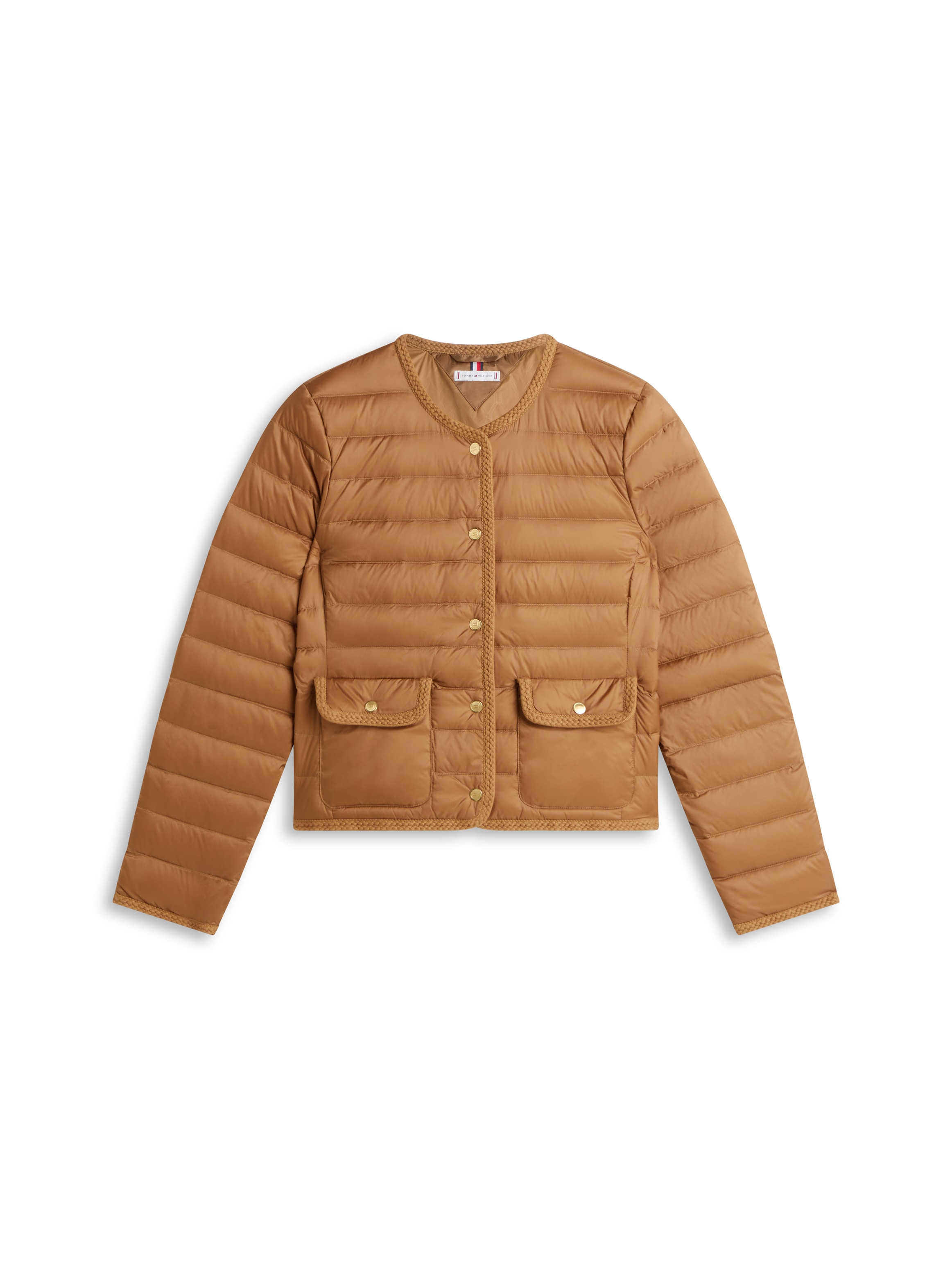 Tommy Hilfiger Steppjacke »FEMININE LW DOWN JACKET« mit aufgesetzten Taschen