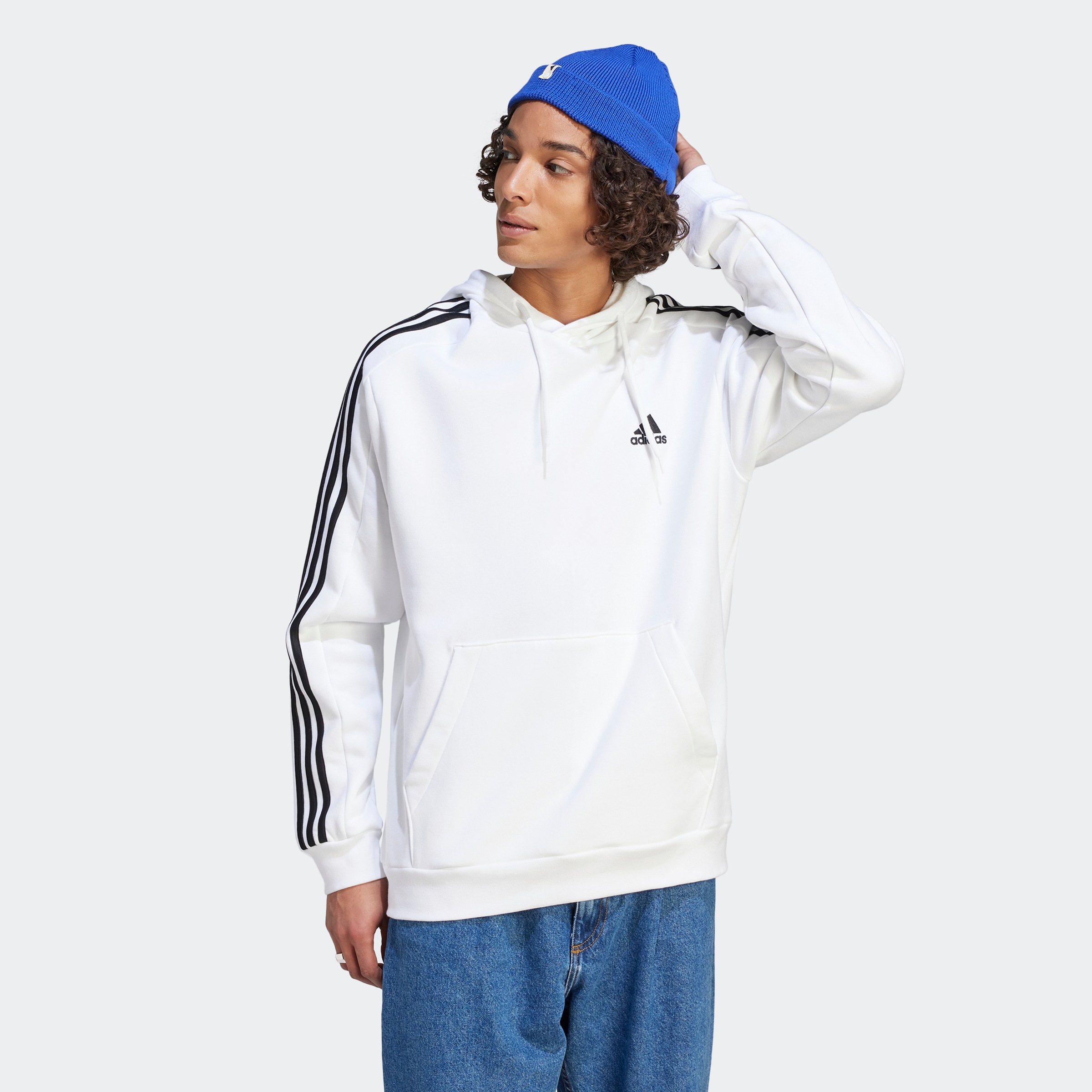 adidas Sportswear Kapuzensweatshirt »ESSENTIALS 3STREIFEN HOODIE«