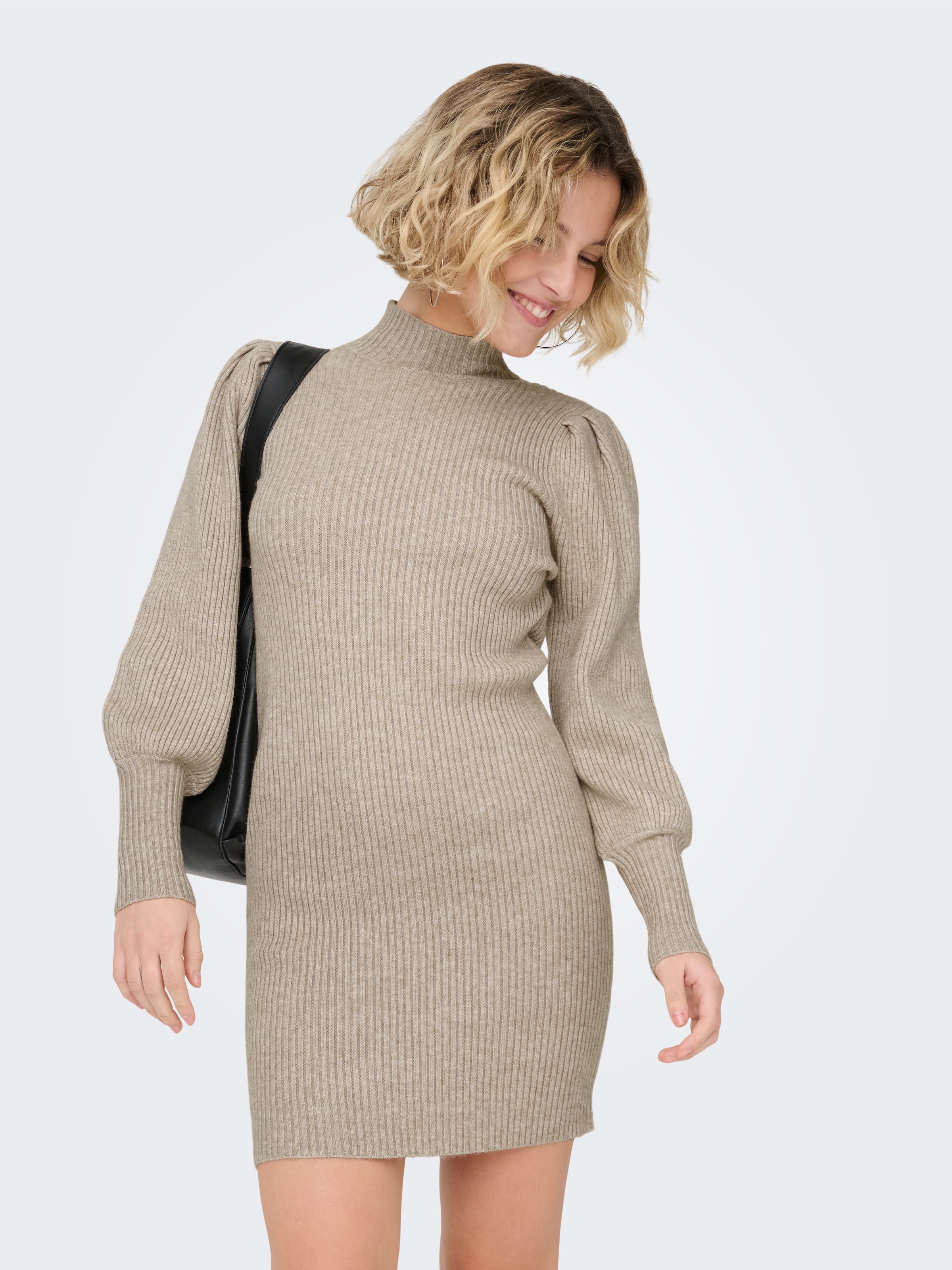 ONLY Strickkleid »ONLKATIA L/S DRESS KNT NOOS« Viskosemischung