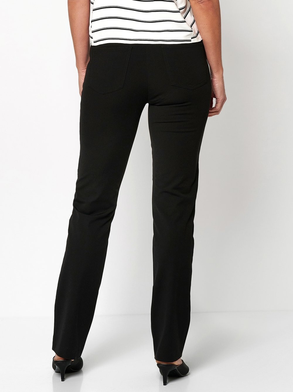 Relaxed Stretch-Hose »Alice Slim«  mit Zippertaschen