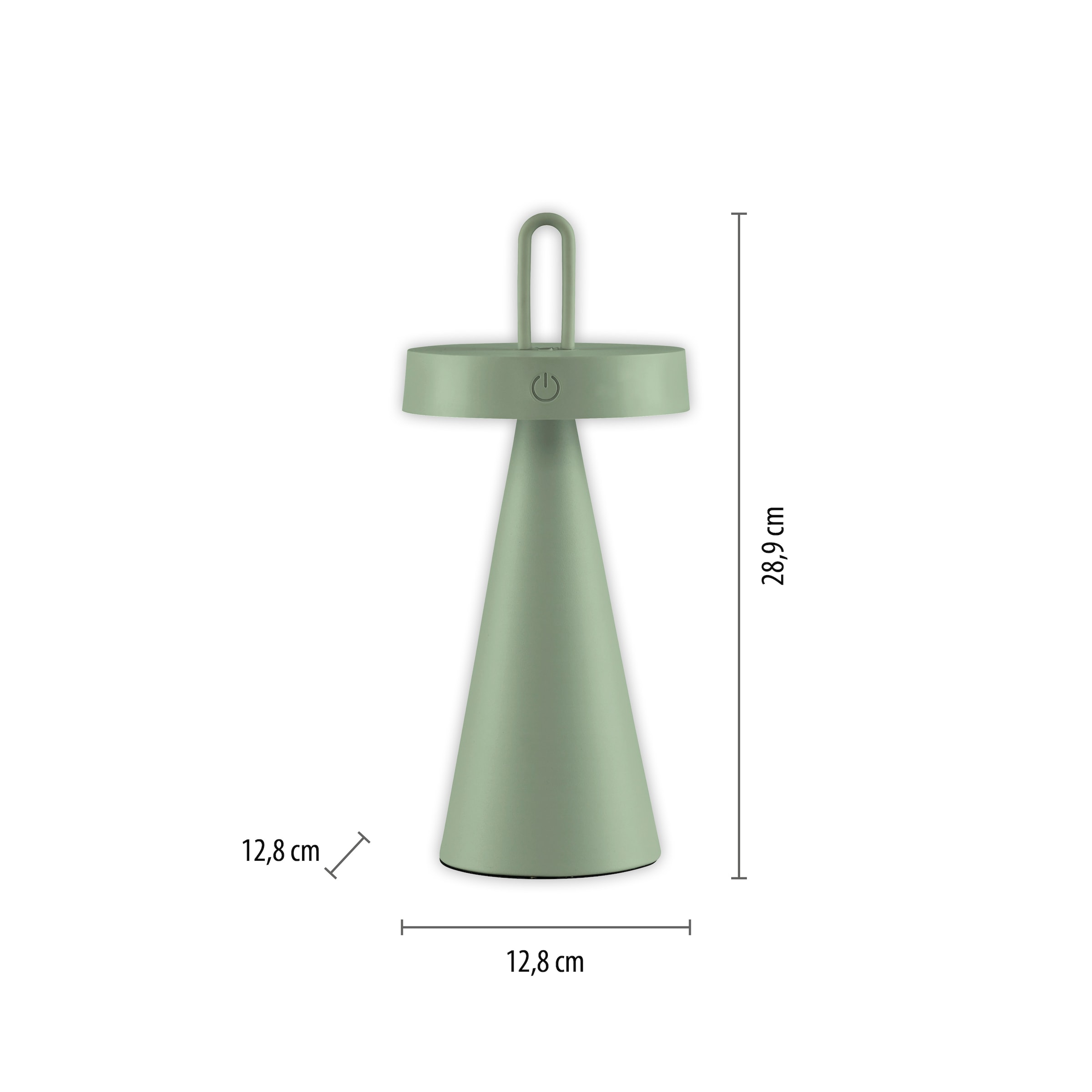 JUST LIGHT Tischleuchte »ALWA«, 1 flammig, Leuchtmittel LED-Modul | LED fest integriert, Akkuleuchte
