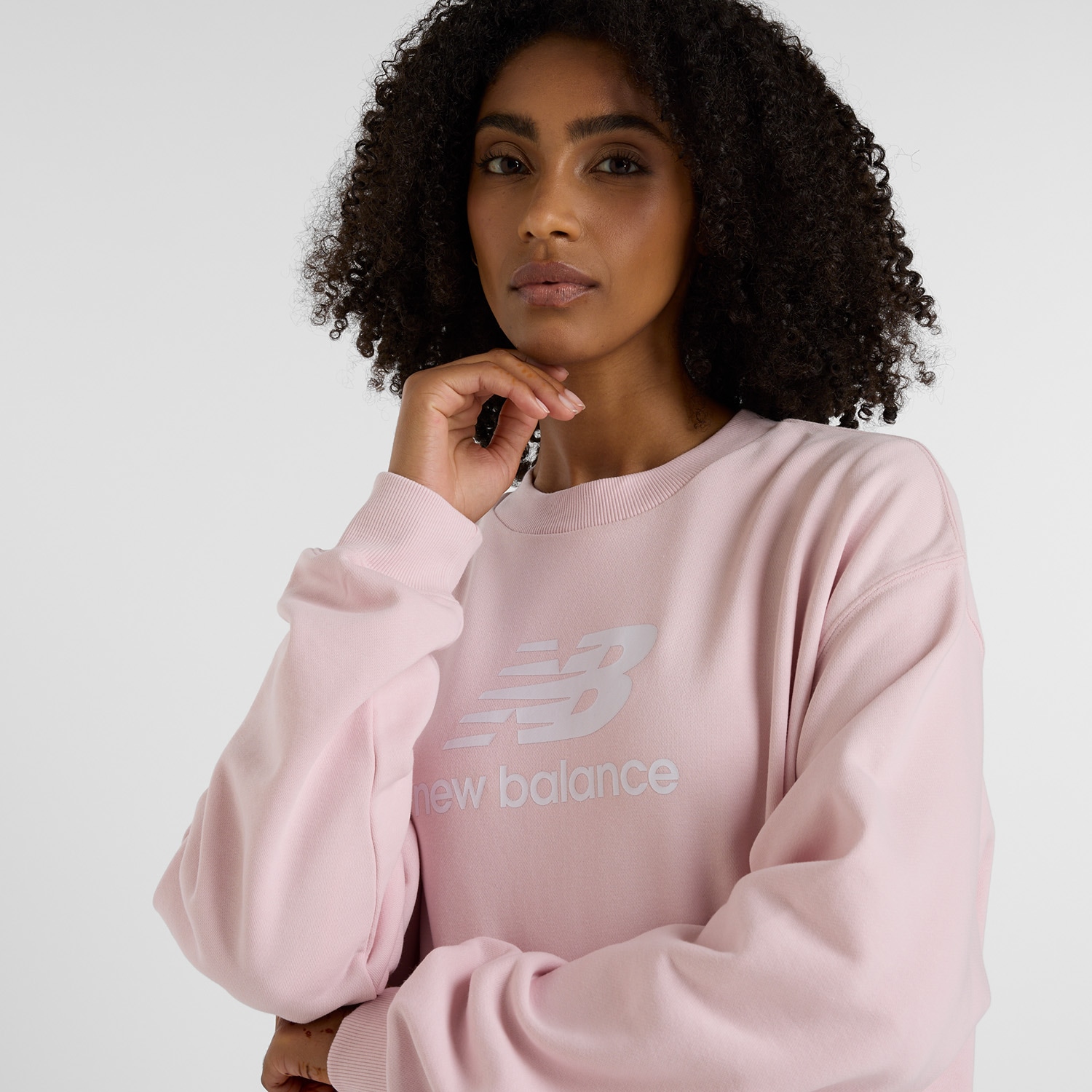 New Balance Sweatshirt »Sport Essentials French Terry Logo Crew«
