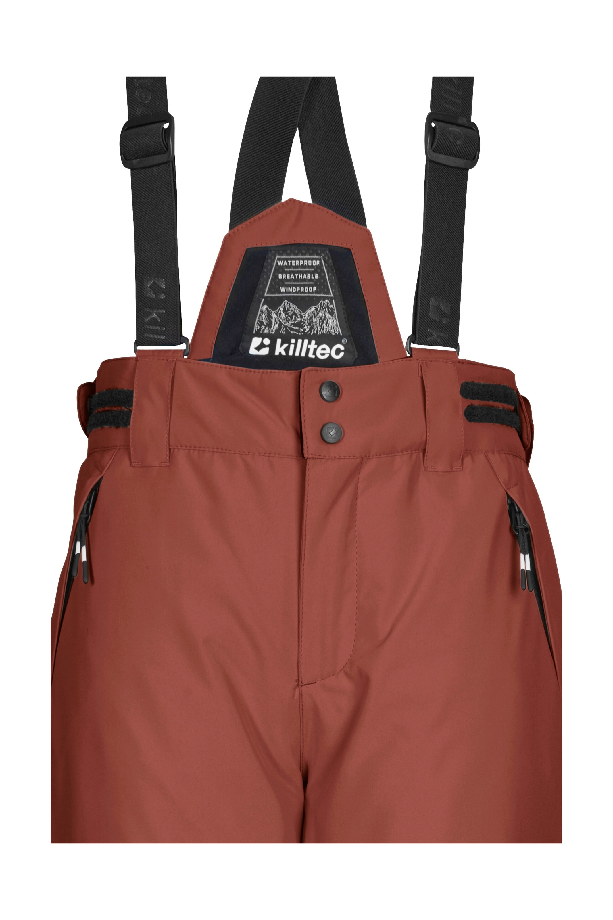 Killtec Skihose »KSW 214 BYS SKI PNTS«  Wasserdichte, atmungsaktive Skihose mit verstellbarem Latz.