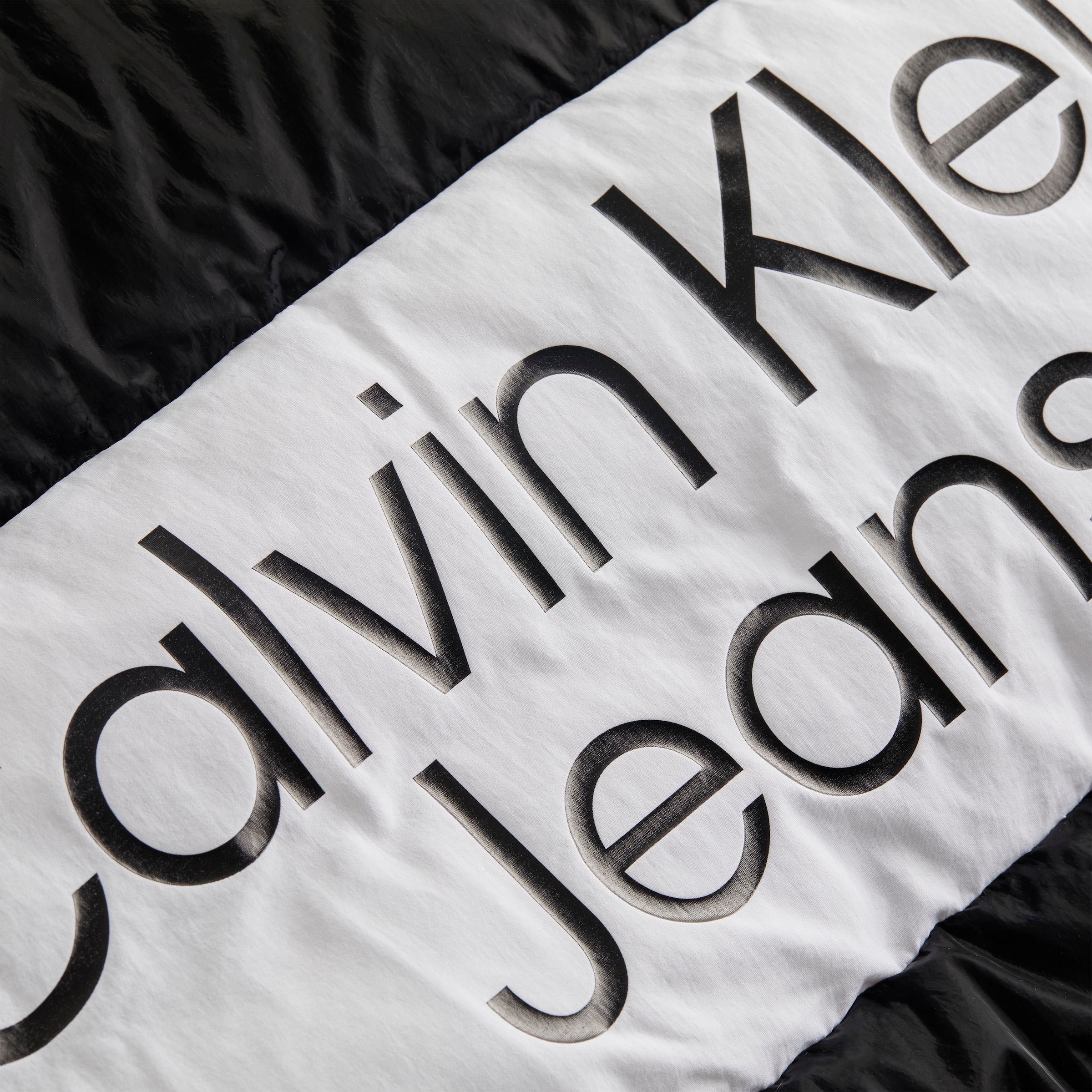 Calvin Klein Jeans Steppjacke mit mit Kapuze Kapuze, bei PUFFER«, ♕ »BLOCKING CROPPED