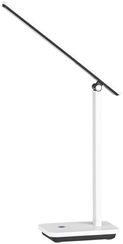 EGLO Tischleuchte »INIESTA LED Tischlampe, weiß-schwarz, Touchsensor, dimmbar, USB«, 1 flammig, Leuchtmittel LED-Modul | LED fest integriert, Leselampe, Schreibtischlampe, 3-step CCT, Kopf verstellbar, 33x35x35cm