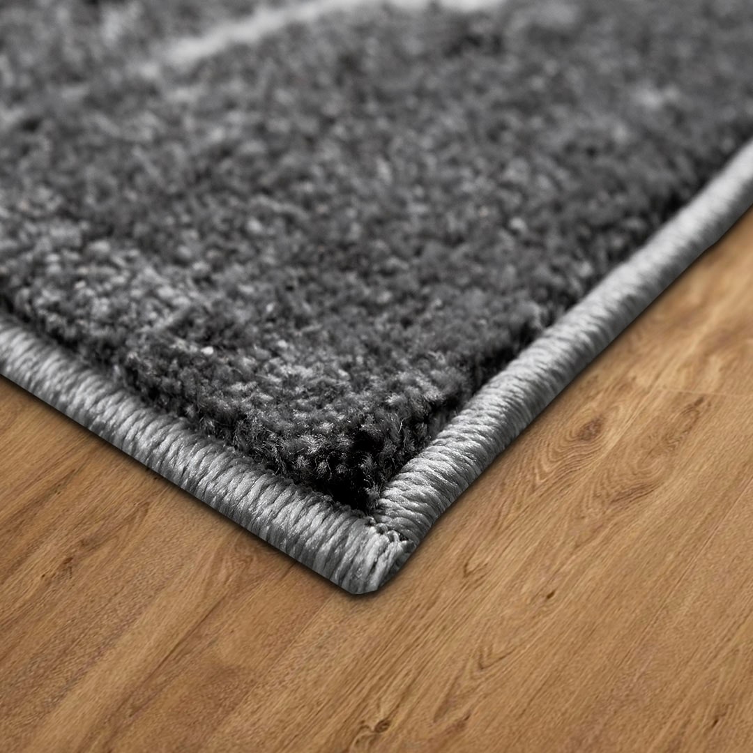 my home Teppich »Tjara«, rechteckig, 9 mm Höhe, Marmor-Design, mit besonders weichem Flor, Kurzflor, dichte Qualität