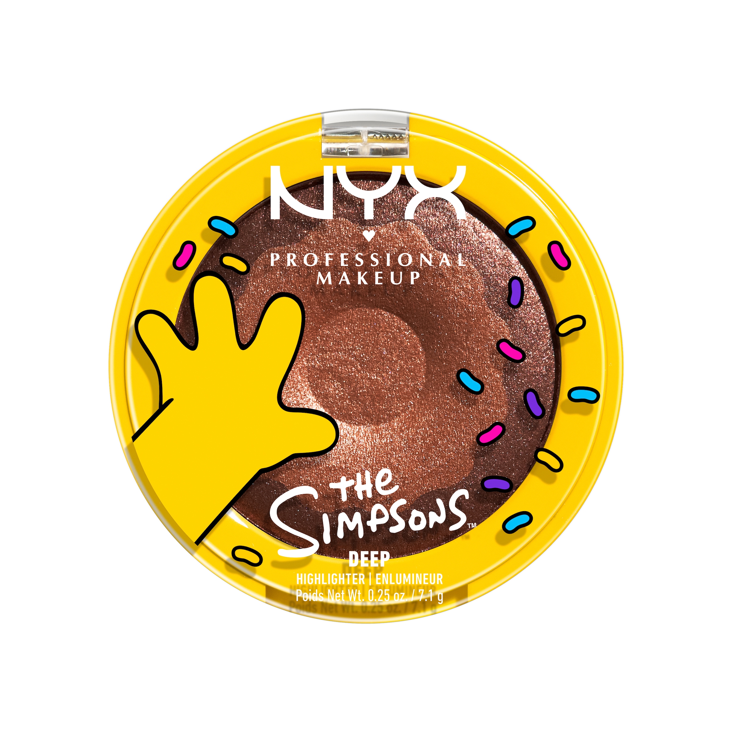 NYX PROFESSIONAL MAKEUP Highlighter »HOMER SIMPSON HIGHLIGHTER«