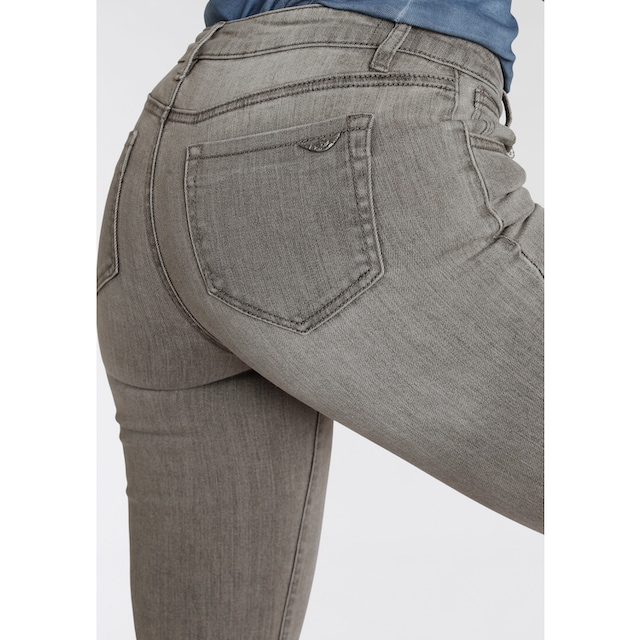 Arizona Bootcut-Jeans »Ultra-Stretch«, Mid-Waist bei ♕