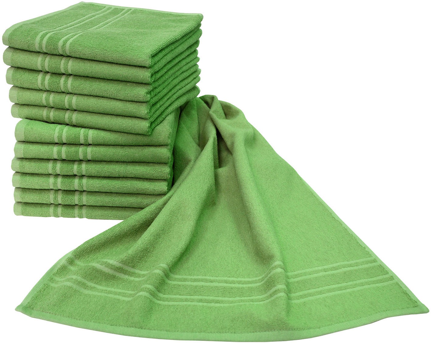 Dyckhoff Handtücher »Saphir Friseurhandtücher«, (Packung, 12 St.), Farbecht und besonders strapazierfähig, 47x85 cm