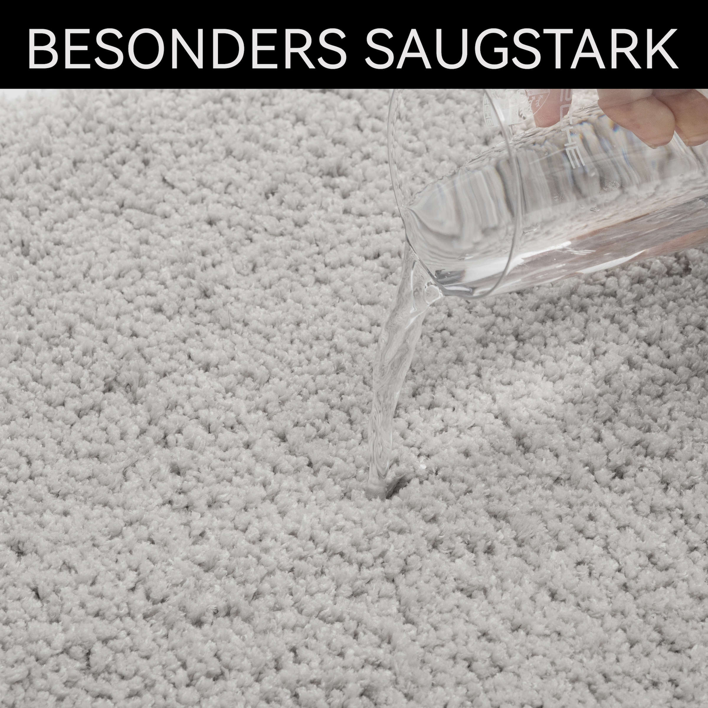 OTTO home Badematte »Sanremo Premium, Badvorleger, Badezimmer Teppich, sehr weich« Höhe 35 mm rutschhemmend beschichtet fußbodenheizungsgeeignet | schnell trocknend Badteppich, unifarben, rechteckig & als 3-tlg. Set erhältlich