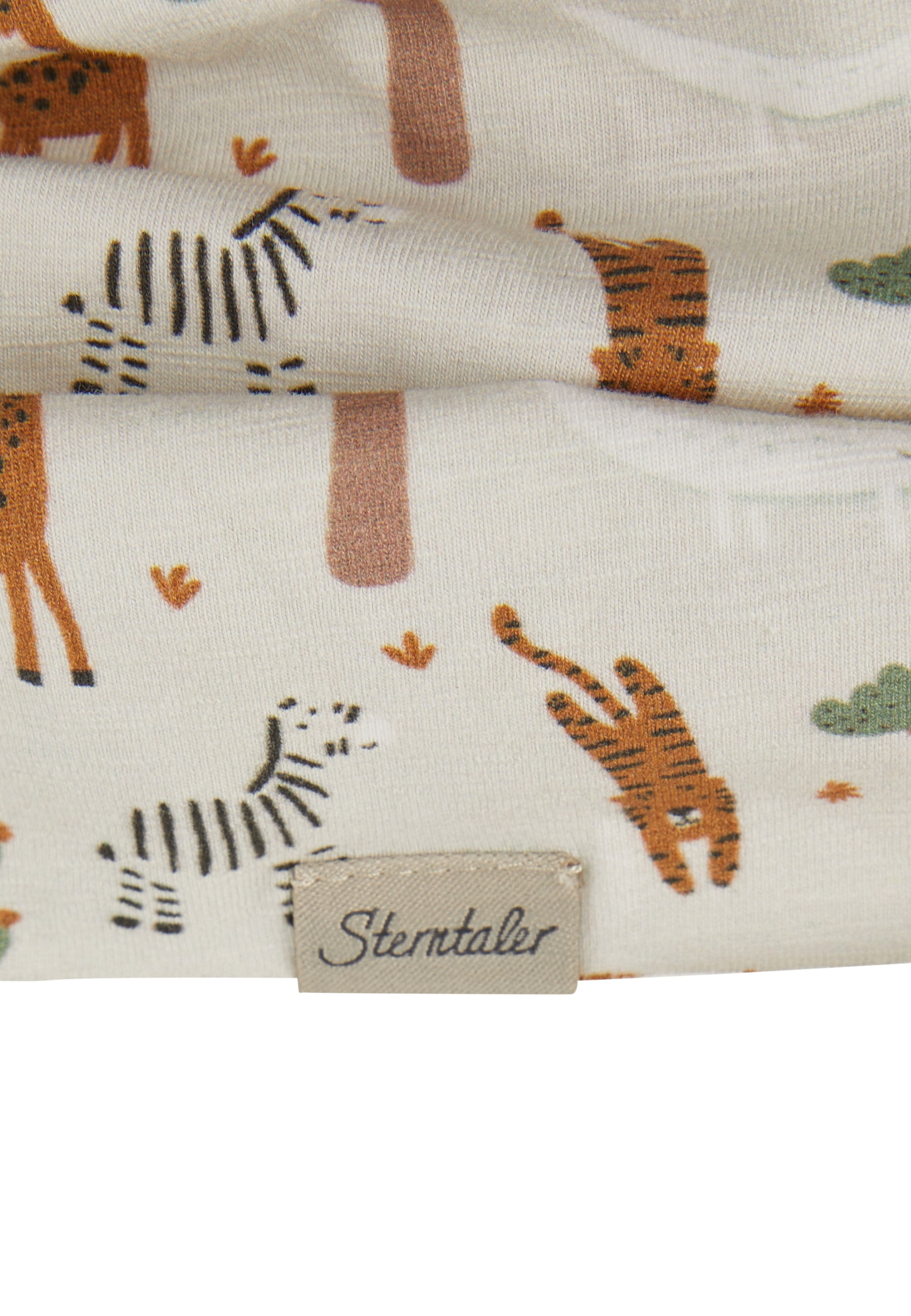 Sterntaler® Multifunktionstuch »Schlauchschal Safaritiere«