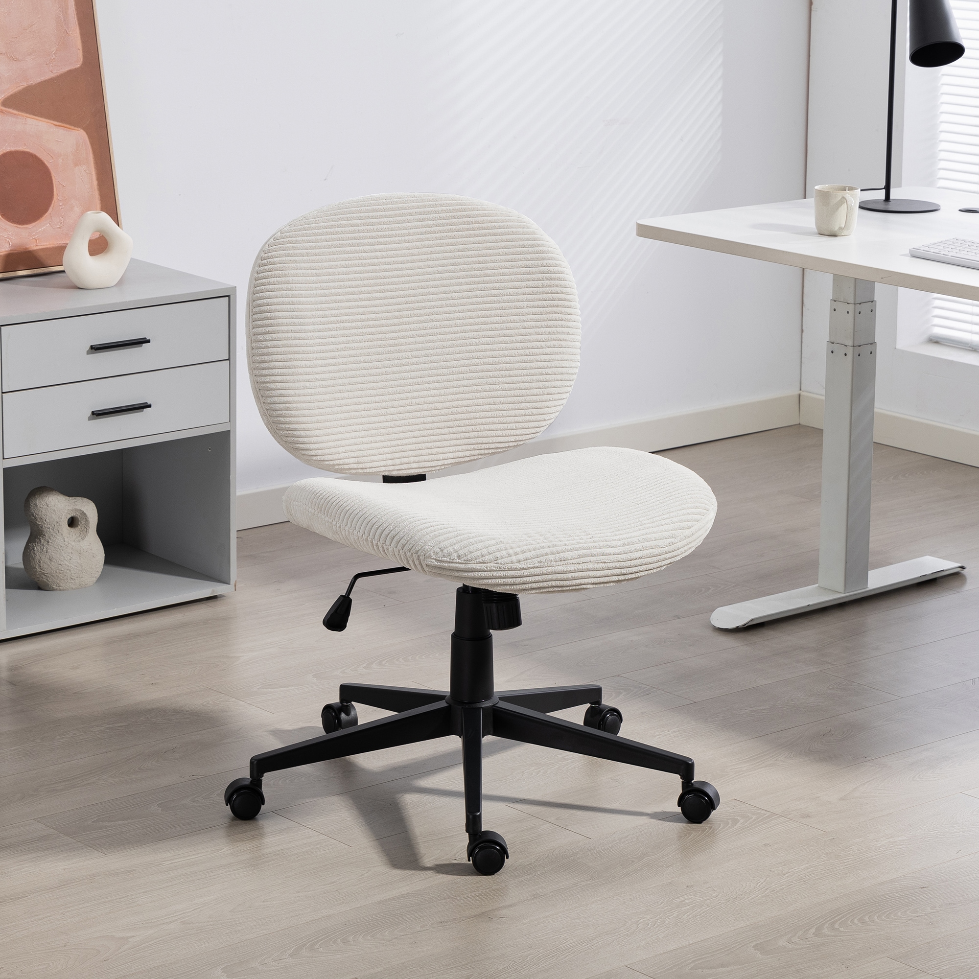 Duo Collection Drehstuhl »Tilo« () 1 Stk.Sitzhöhenverstellung, Wippmechanik, Sicherheitsdoppelrollen