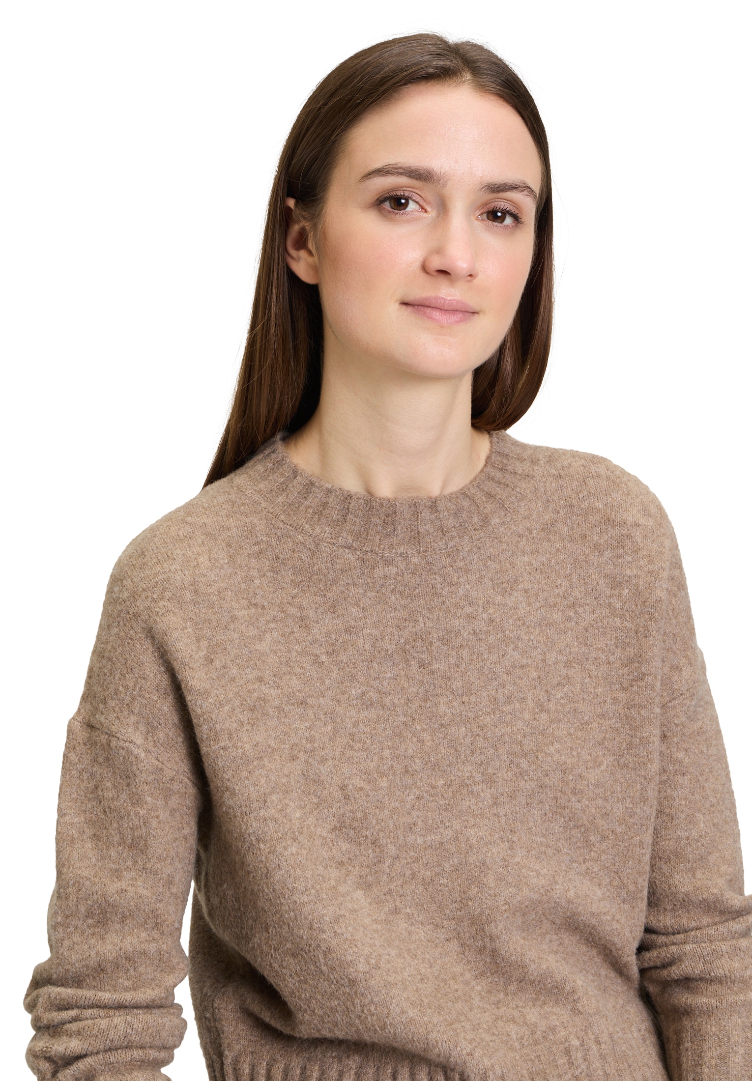 Cartoon Strickpullover »Strickpullover mit Rundhalsausschnitt«