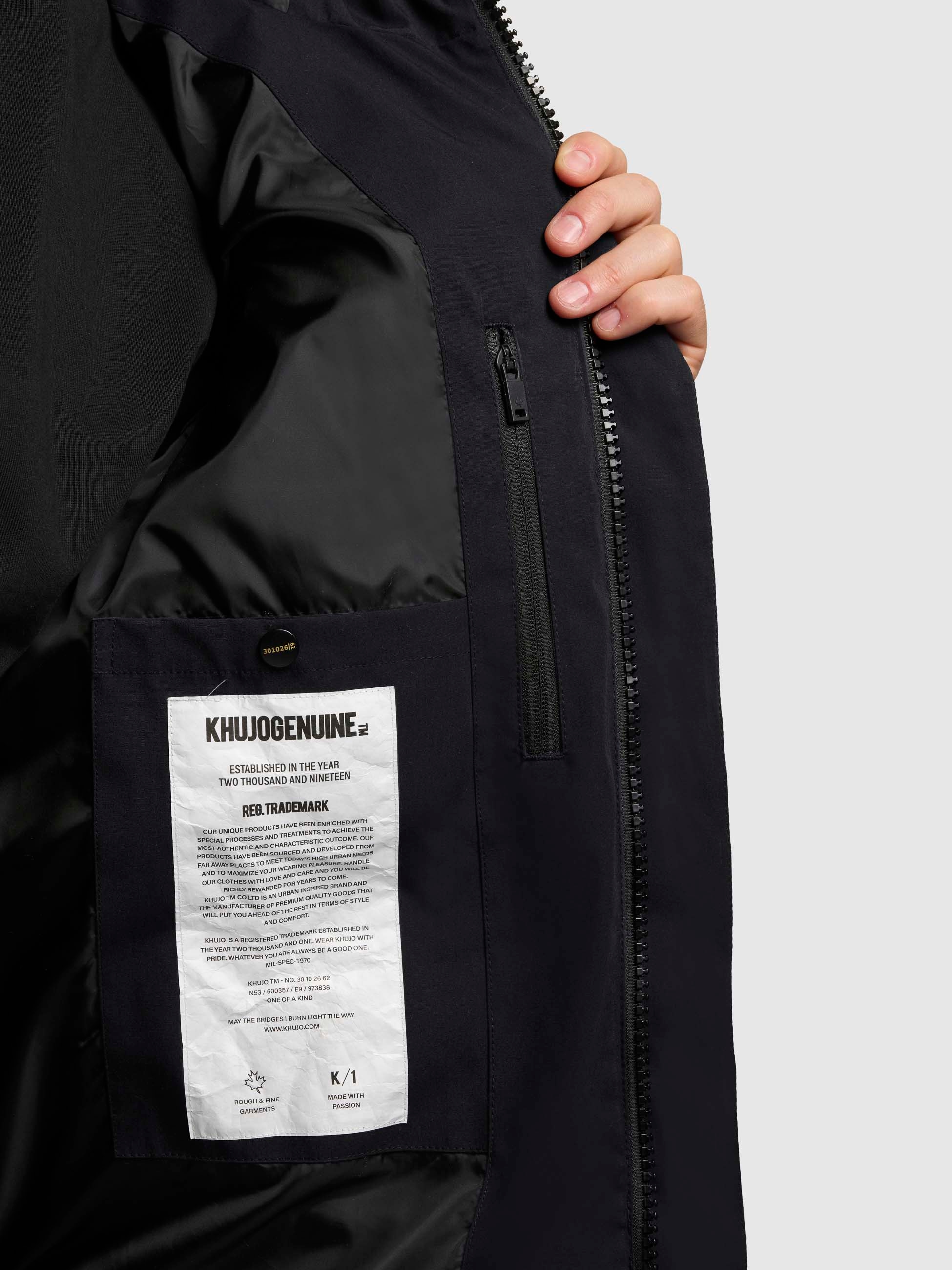khujo Steppjacke »BARD«, mit Kapuze