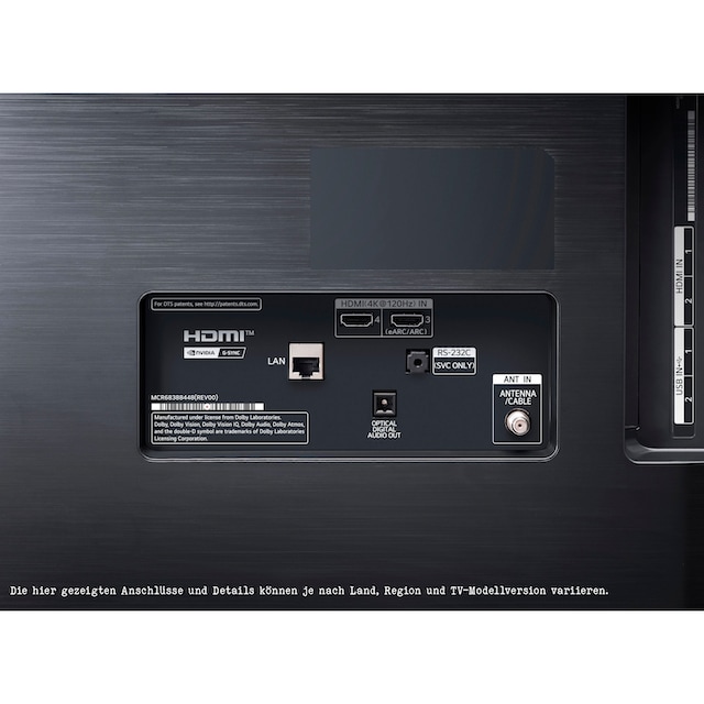 LG OLED-Fernseher »OLED55B39LA«, 139 cm/55 Zoll, 4K Ultra HD, Smart-TV ➥ 3  Jahre XXL Garantie | UNIVERSAL