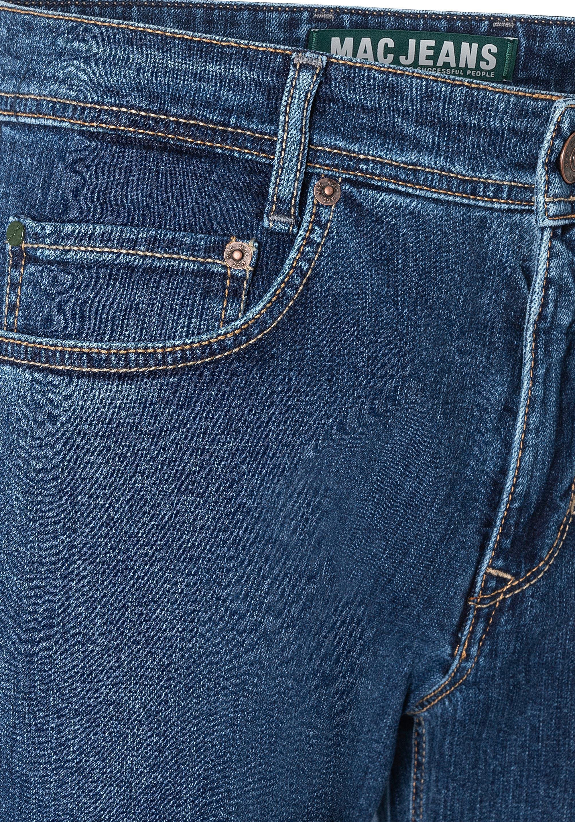 MAC Straight-Jeans »Arne«, in gepflegter Optik, mit Stretch