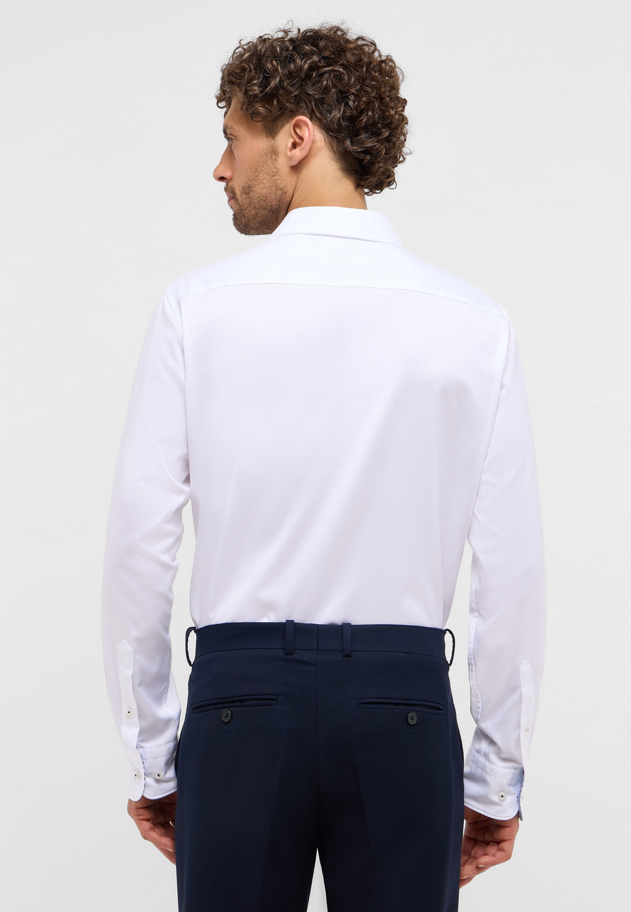 Eterna Langarmhemd »SLIM FIT«, EASY IRON (bügelleicht)