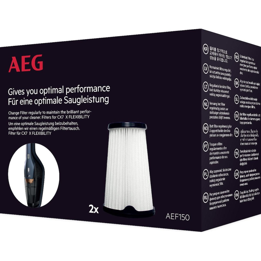 AEG Filter-Set »AEF150«, mit 2 Innenfilter