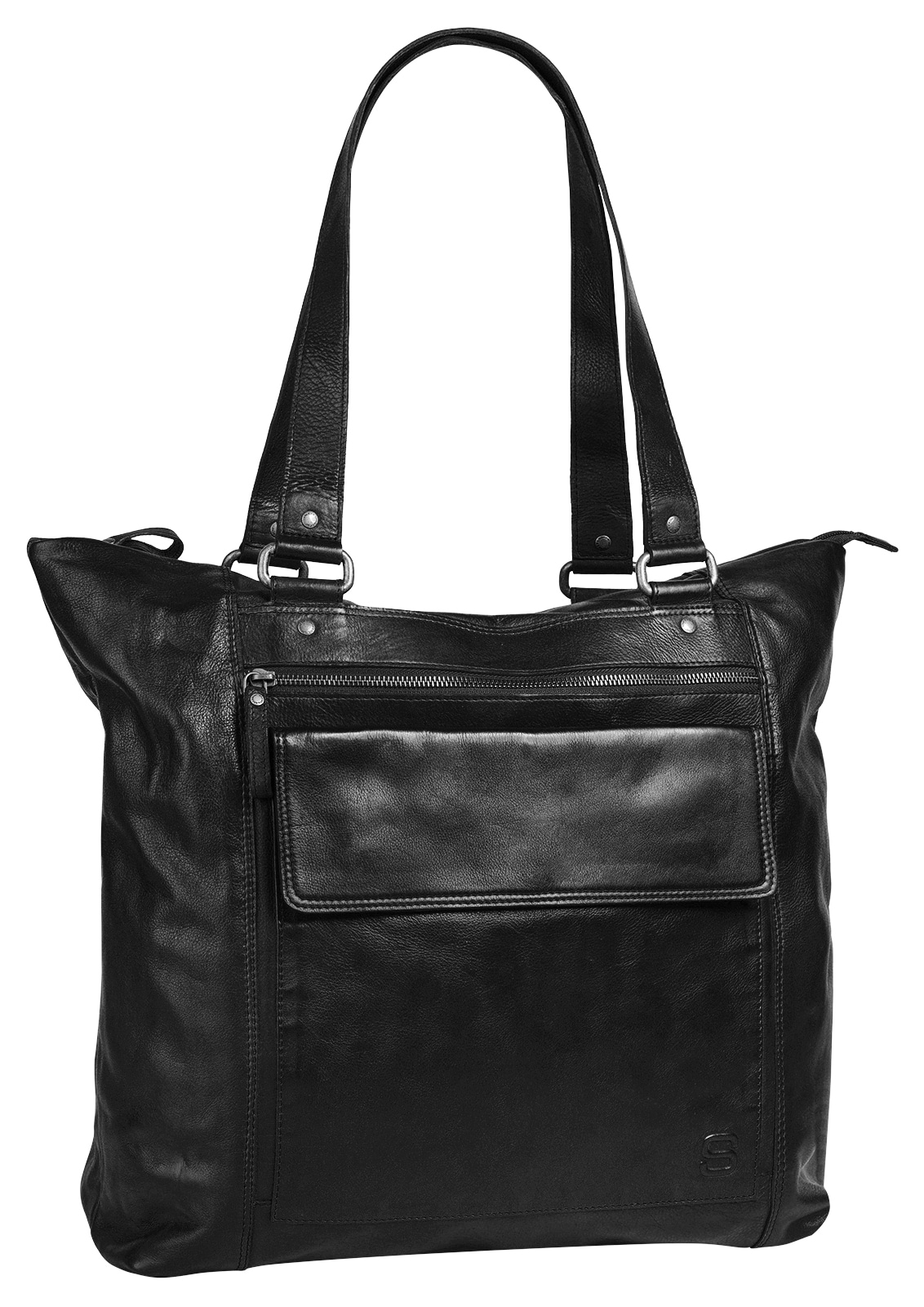 Spikes & Sparrow Shopper, echt Leder