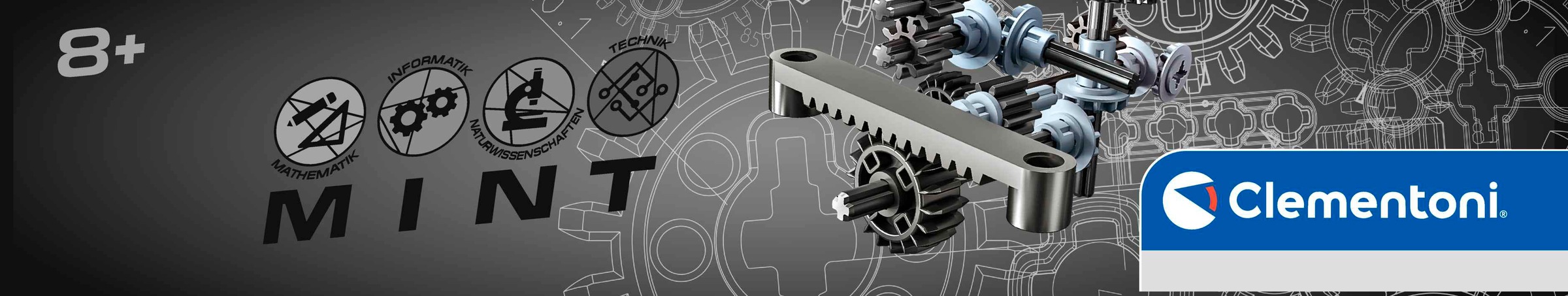 Clementoni® Modellbausatz »Mechanik Labor, Monster Truck« Made in Europe