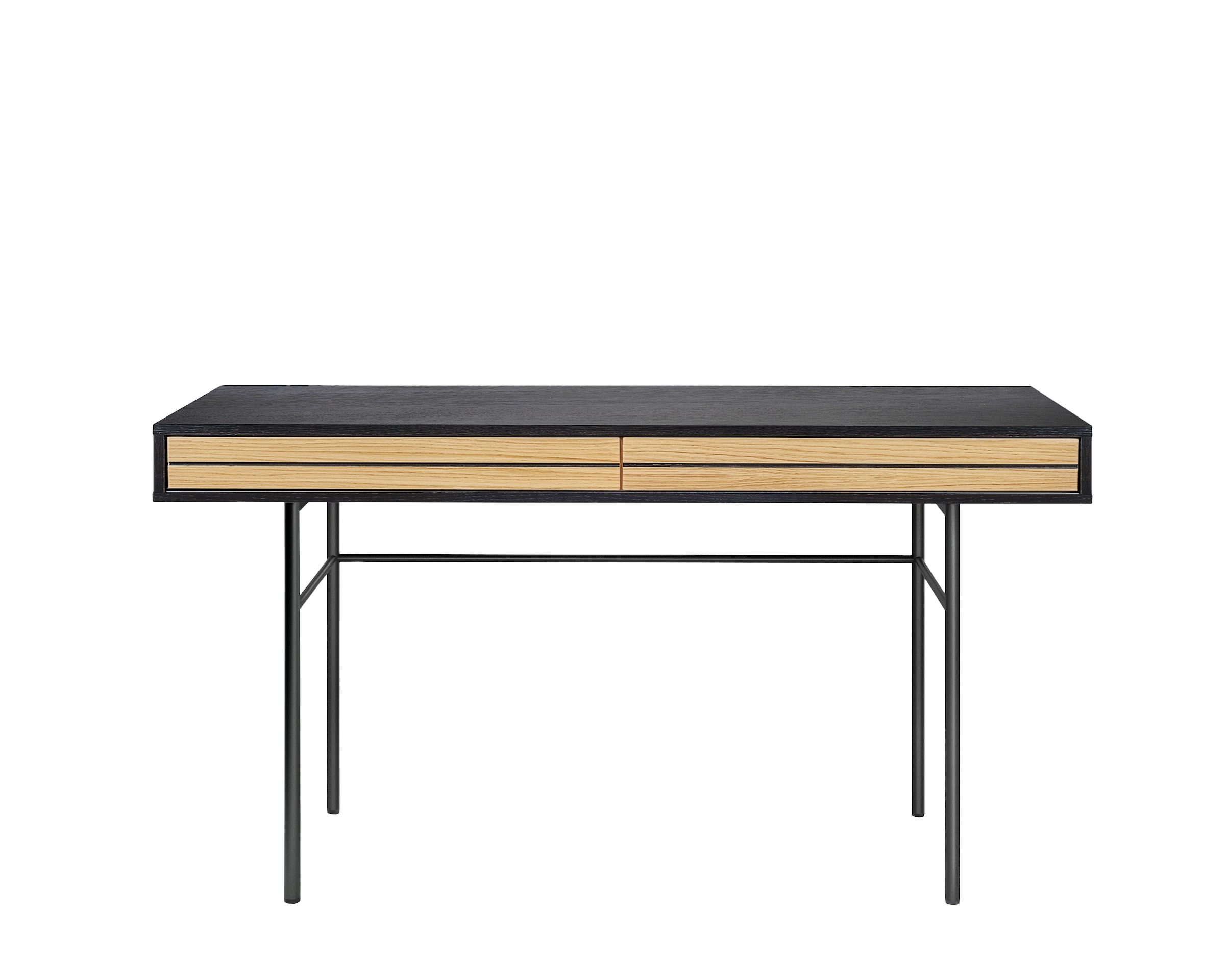 Woodman Schreibtisch »Stripe«, Kombination von Metall & Holz, Breite 130 cm