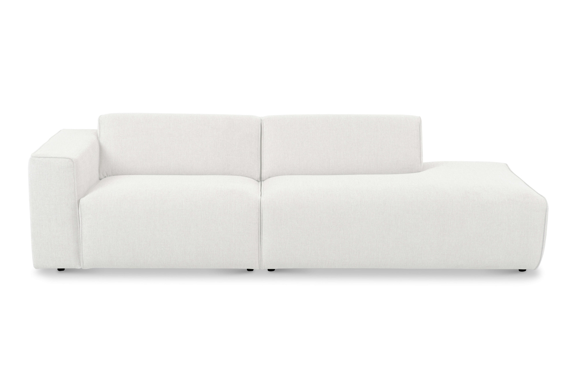 Home affaire 2-Sitzer »Noord mit Kedernaht, Breite 227 cm« Cord, Struktur, Webstoff, mit Wellenunterfederung, Massivholzrahmen