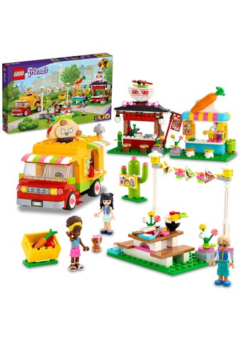 LEGO® Konstruktionsspielsteine »Streetfood-Markt (41701), LEGO® Friends«, (592 St.) kaufen