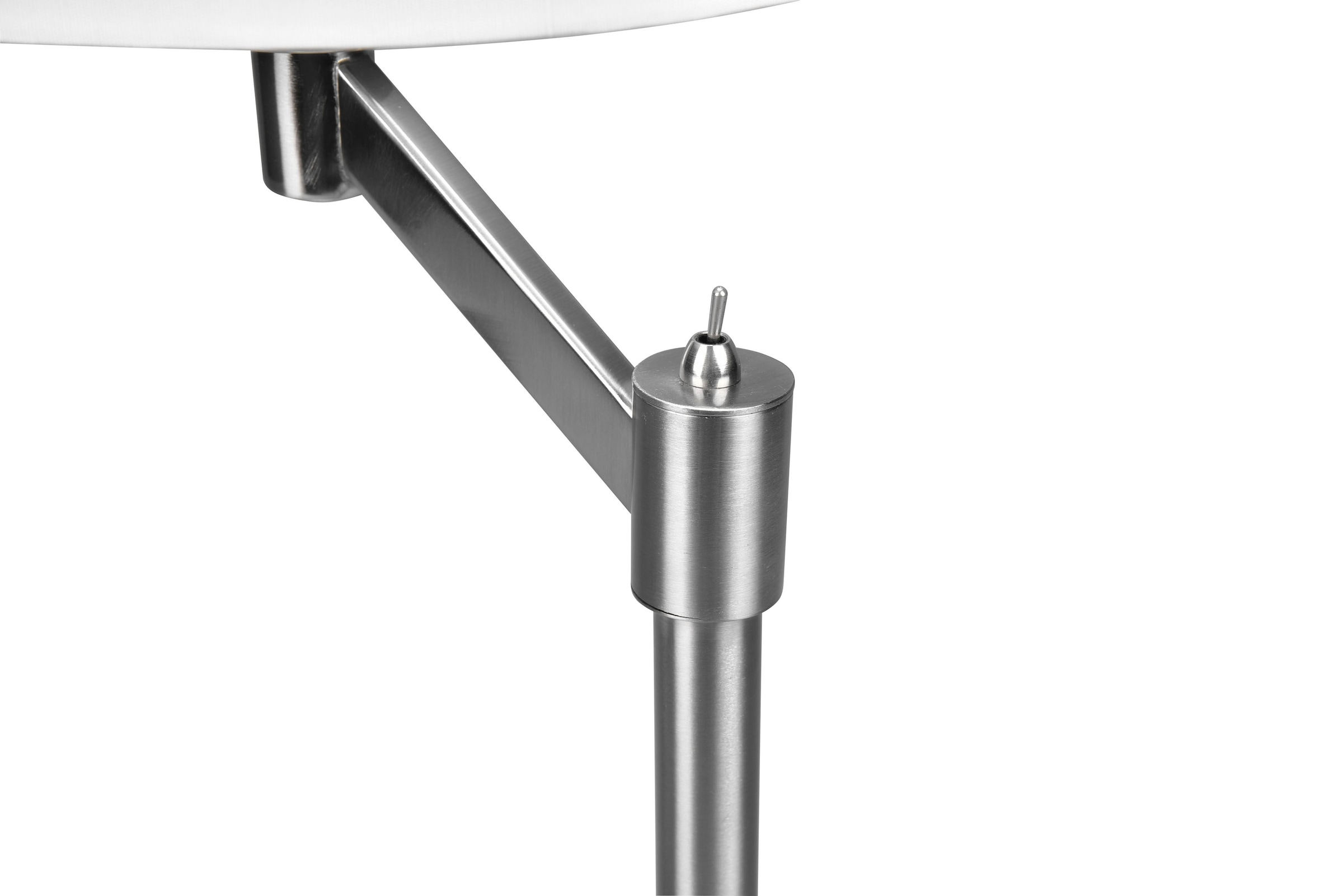 TRIO Leuchten Schreibtischlampe »Cassio«, 1 flammig-flammig,  Nachttischlampe Stoffschirm exkl 1x E27 LM, Höhe 48cm, Kippschalter online  kaufen | mit 3 Jahren XXL Garantie