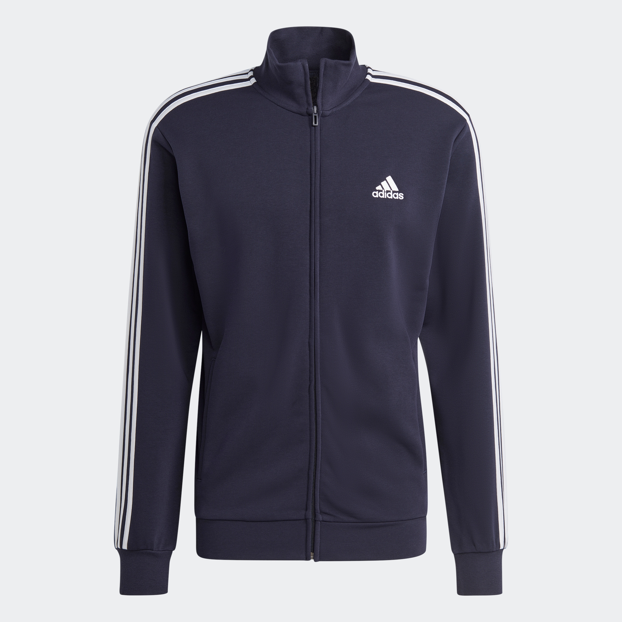 adidas Sportswear Trainingsanzug »BASIC 3-STREIFEN FRENCH TERRY«, (2 tlg.)