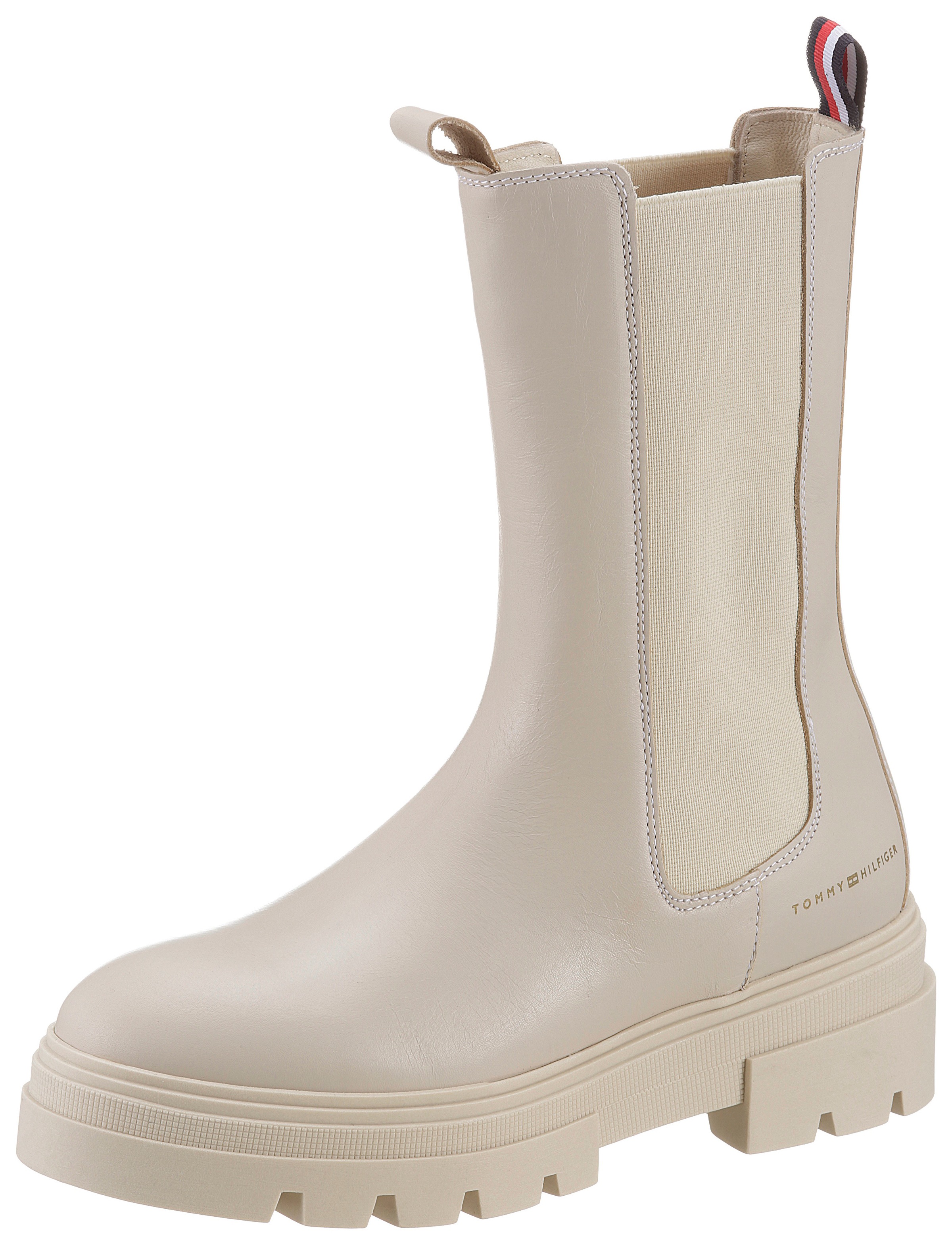 Tommy Hilfiger Chelseaboots »MONOCHROMATIC CHELSEA BOOT« mit Stretcheinsätze