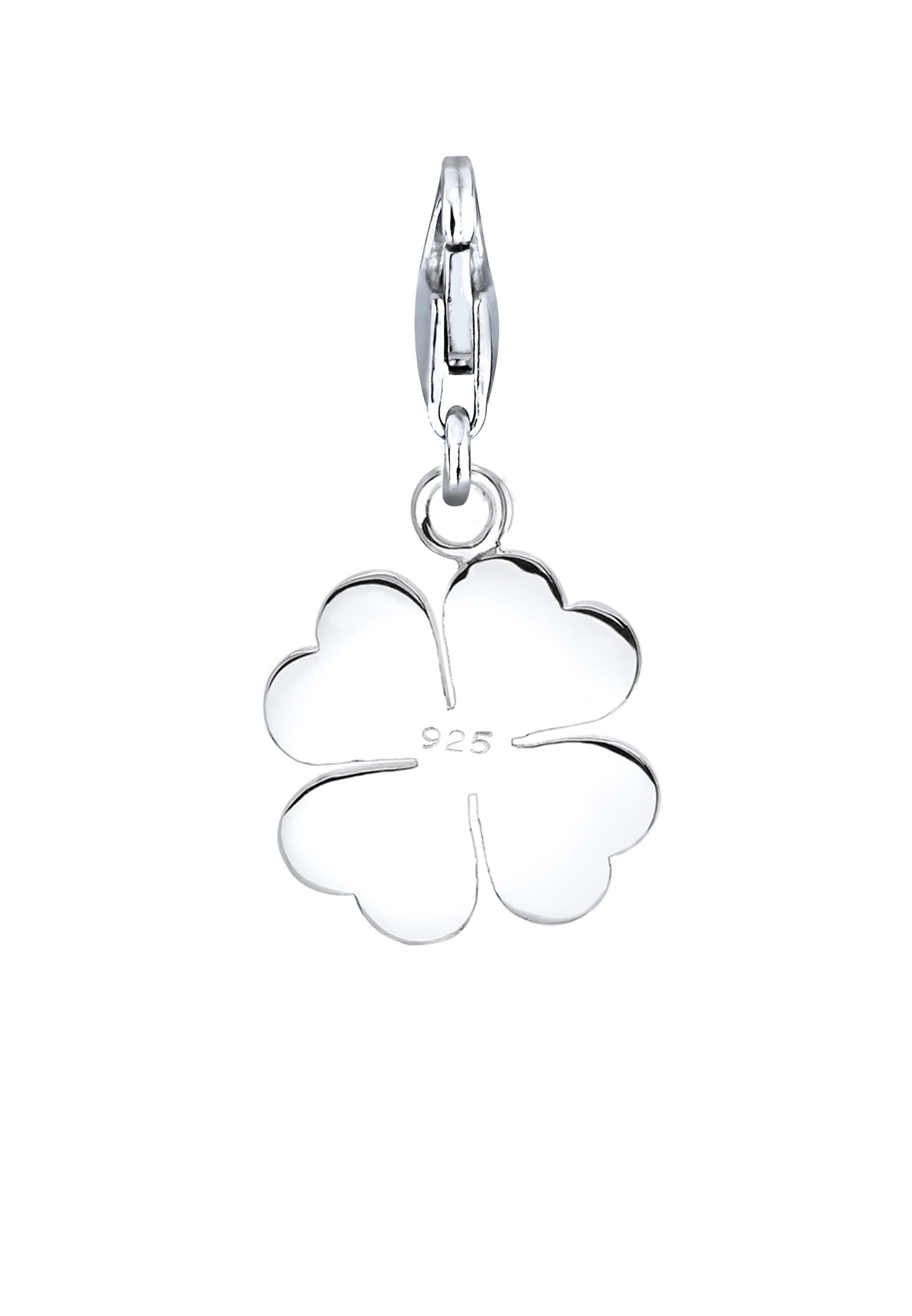 Nenalina Charm-Einhänger »Charm Anhänger Kleeblatt Glück Talisman 925 Silber«