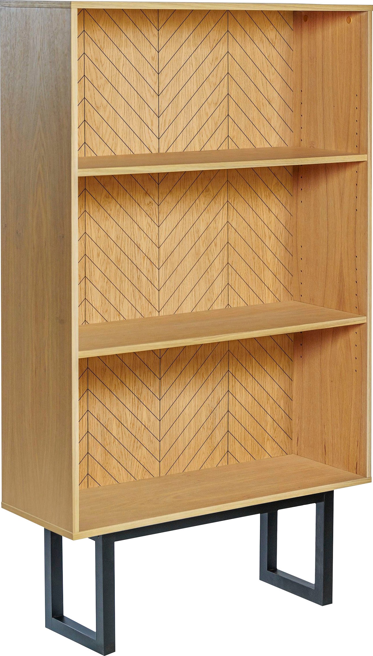 Woodman Bücherregal »Camden«, Mit besonderem Print