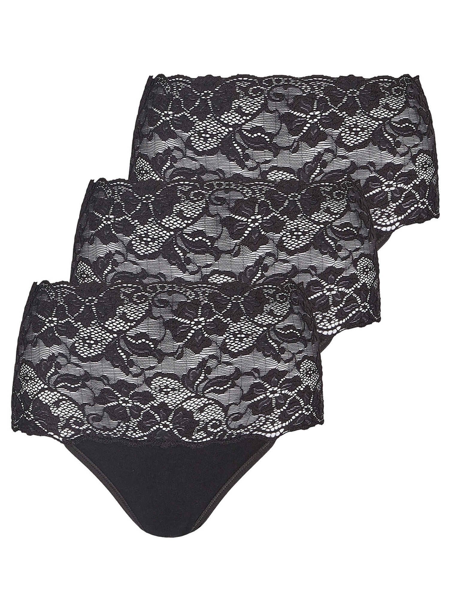 Nina Von C. Taillenslip »3er Pack Damen Taillenslip Fine Cotton«