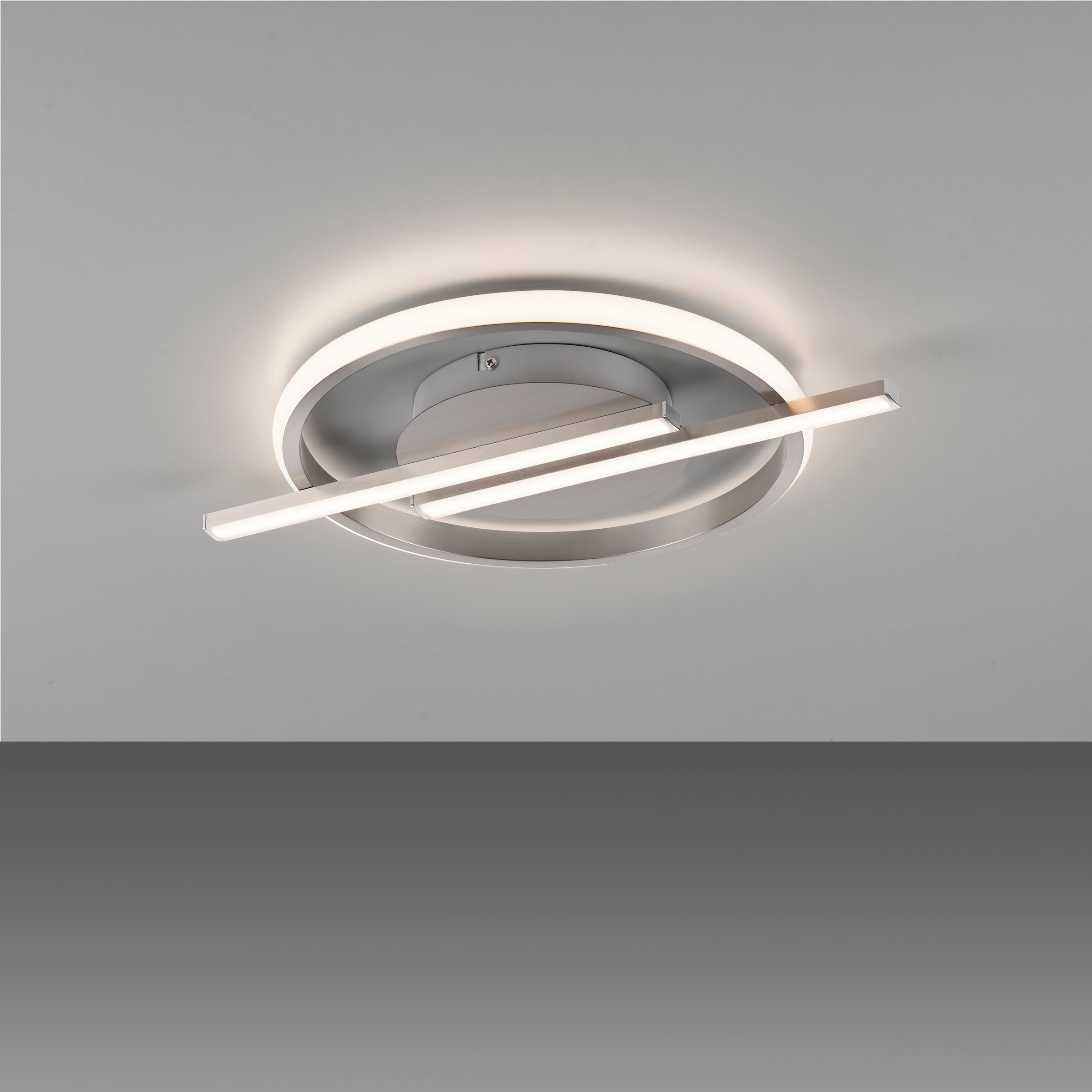 JUST LIGHT Deckenleuchte »KORSA«, 1 flammig, Leuchtmittel LED-Board | LED fest integriert, LED, dimmbar, Simply Dim, Memory, nach Trennung vom Netz