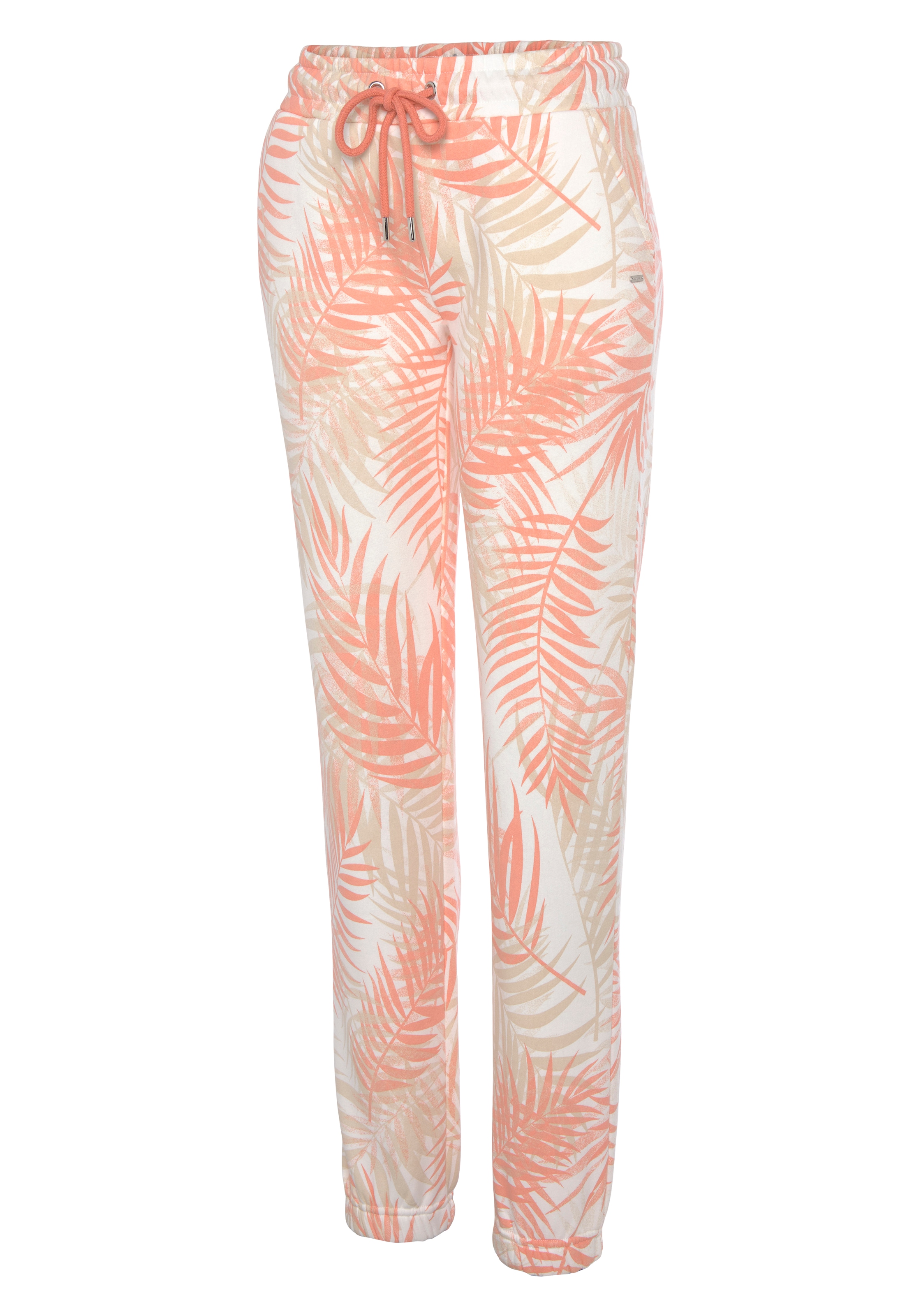 LASCANA Sweatpants, (1 tlg.), Loungehose mit Allover-Druck, Loungewear