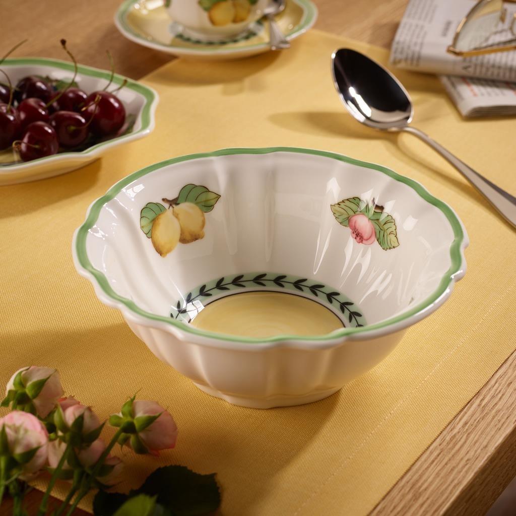 Villeroy & Boch Schale »Müslischalen French Garden Fleurence ø 18,1 cm 4er Set bunt« 4 Spülmaschinenfest, Mikrowellensicher