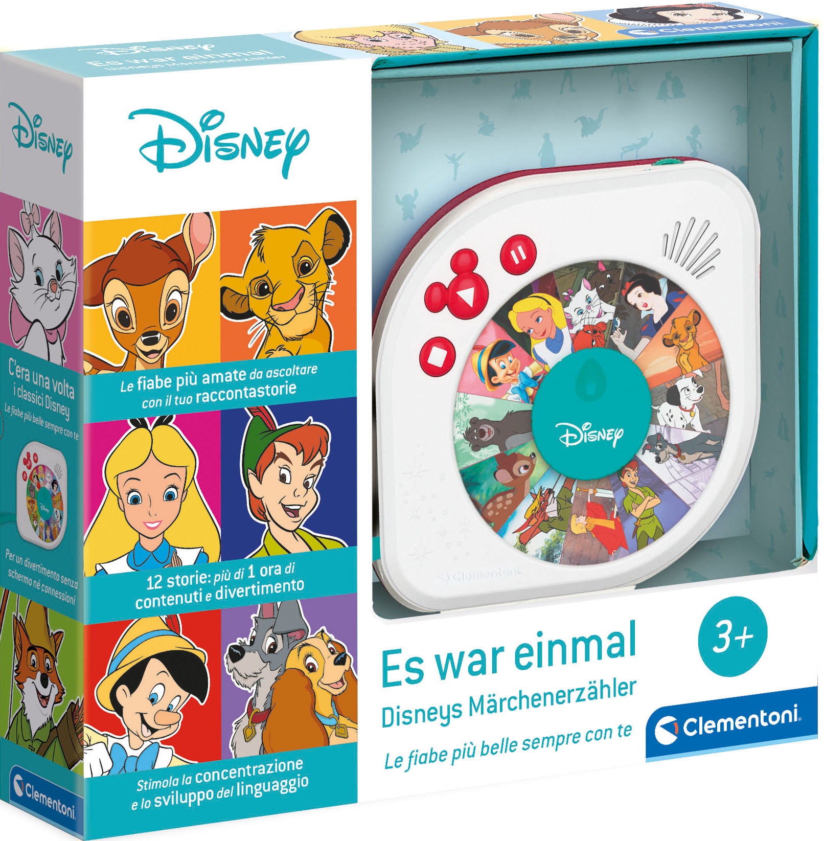 Clementoni® Lernspielzeug »Tragbarer Disney Geschichtenerzähler«