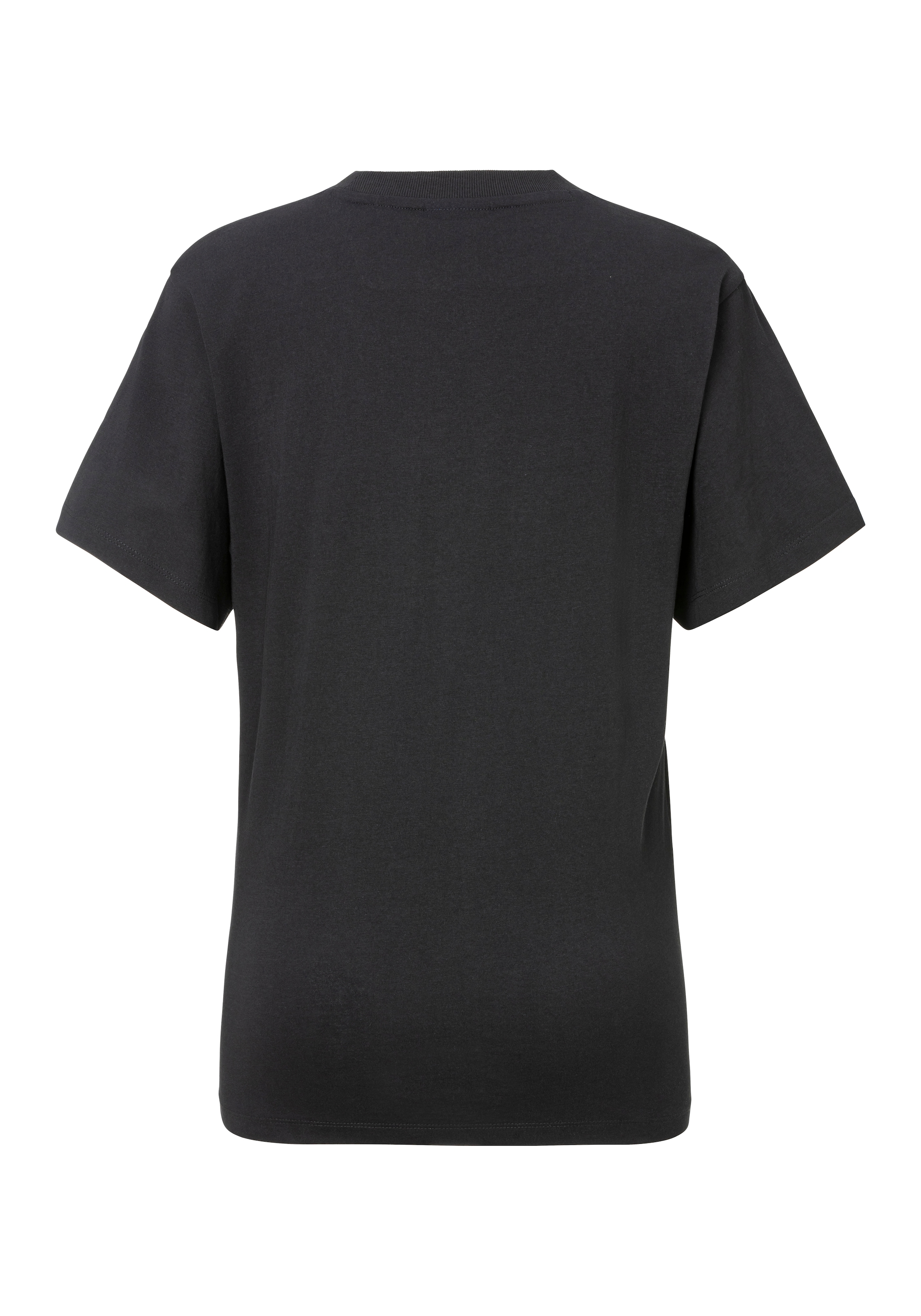 HUGO Blue T-Shirt »Vintage Tee«, mit Logo-Badge