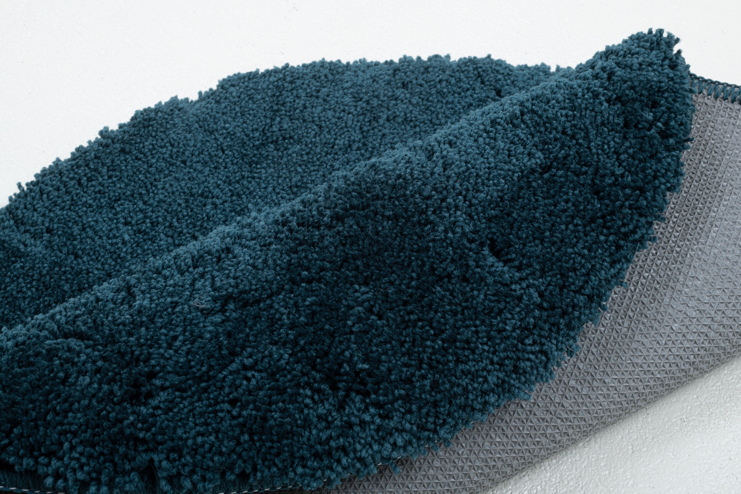 TOM TAILOR Badematte »Cozy Bath UNI«, rutschhemmend beschichtet, fußbodenheizungsgeeignet, Badteppich, Uni Farben, rechteckig, rund und oval erhältlich