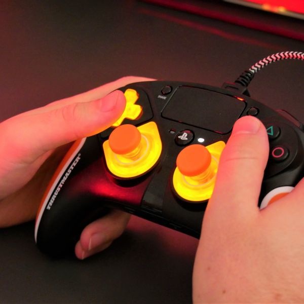 Thrustmaster Controller »eSwap X LED Orange Crystal Pack«