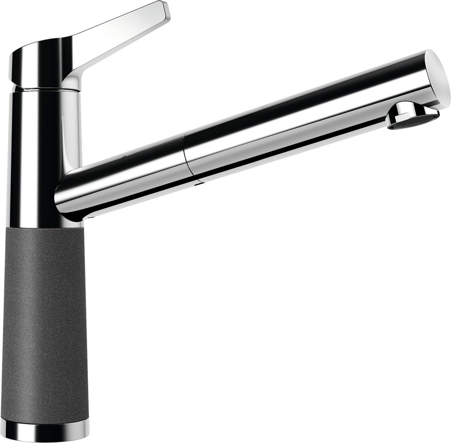 Schock Küchenarmatur "SC-510 SB ND" Niederdruck, ausziehbar, Rückflussverhinderer, Schwenkbereich 120