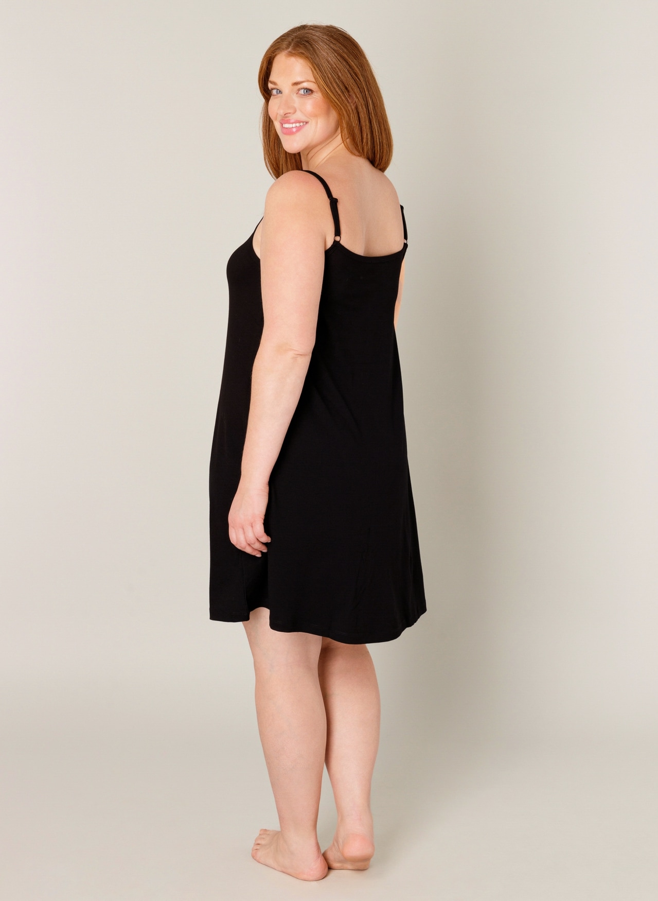 Base Level Curvy Trägerkleid »Alissa« Verstellbare Träger