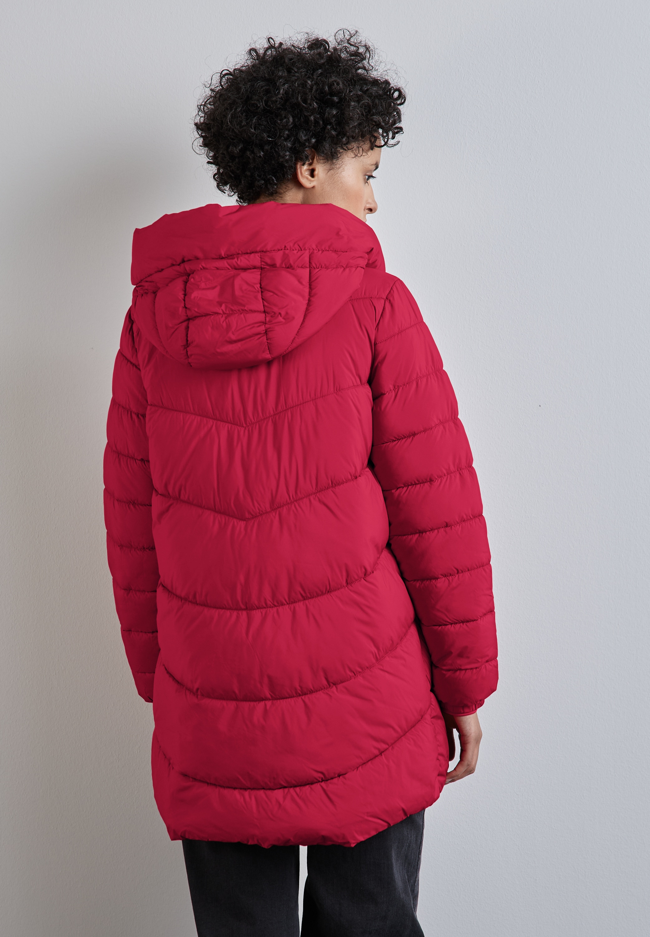 STREET ONE Steppjacke, mit Kapuze, mit Kapuze