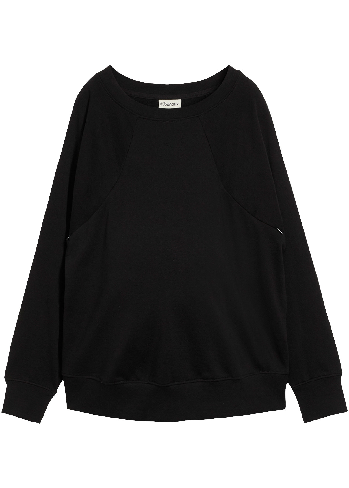 bonprix Sweatshirt , mit unauffälligen Reißverschlüssen an der Vorderseite, casual
