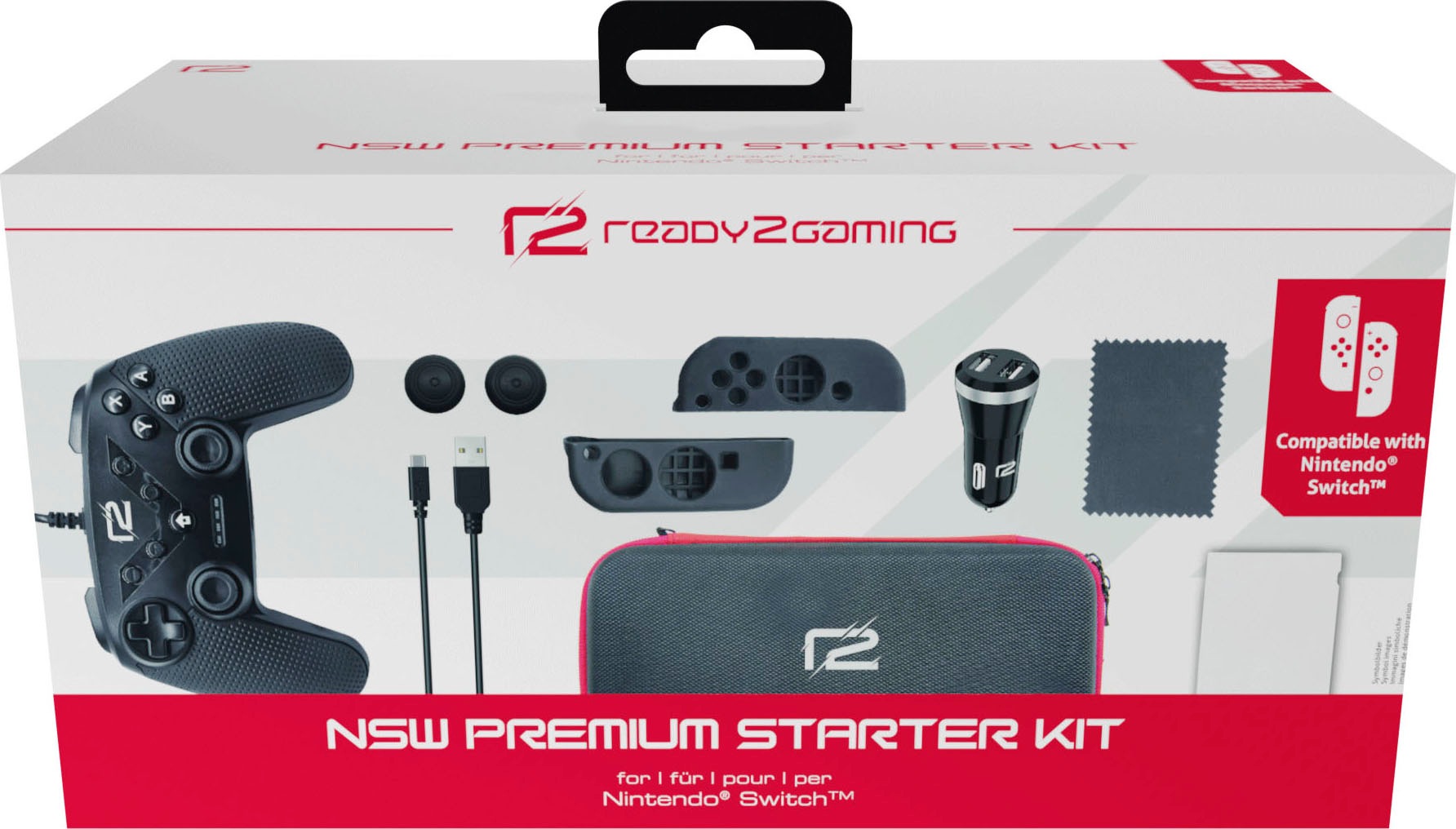 Ready2gaming Nintendo-Controller »Nintendo Switch Premium Starter Kit« ➥ 3  Jahre XXL Garantie | UNIVERSAL