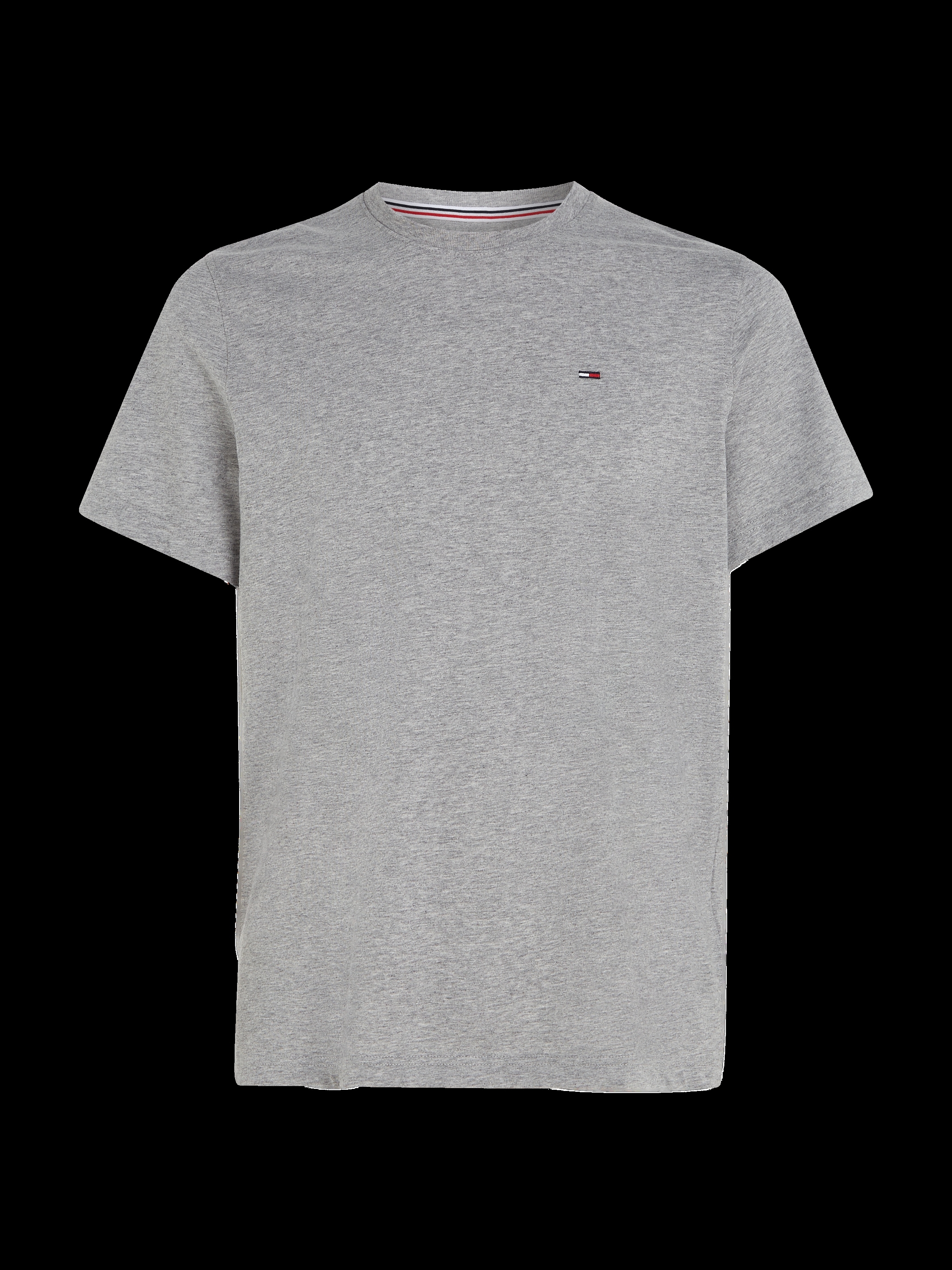 Tommy Jeans T-Shirt »TJM ESSENTIAL SOLID TEE«, Regular Fit mit Rundhalsausschnitt und dezenter Logo-Flag