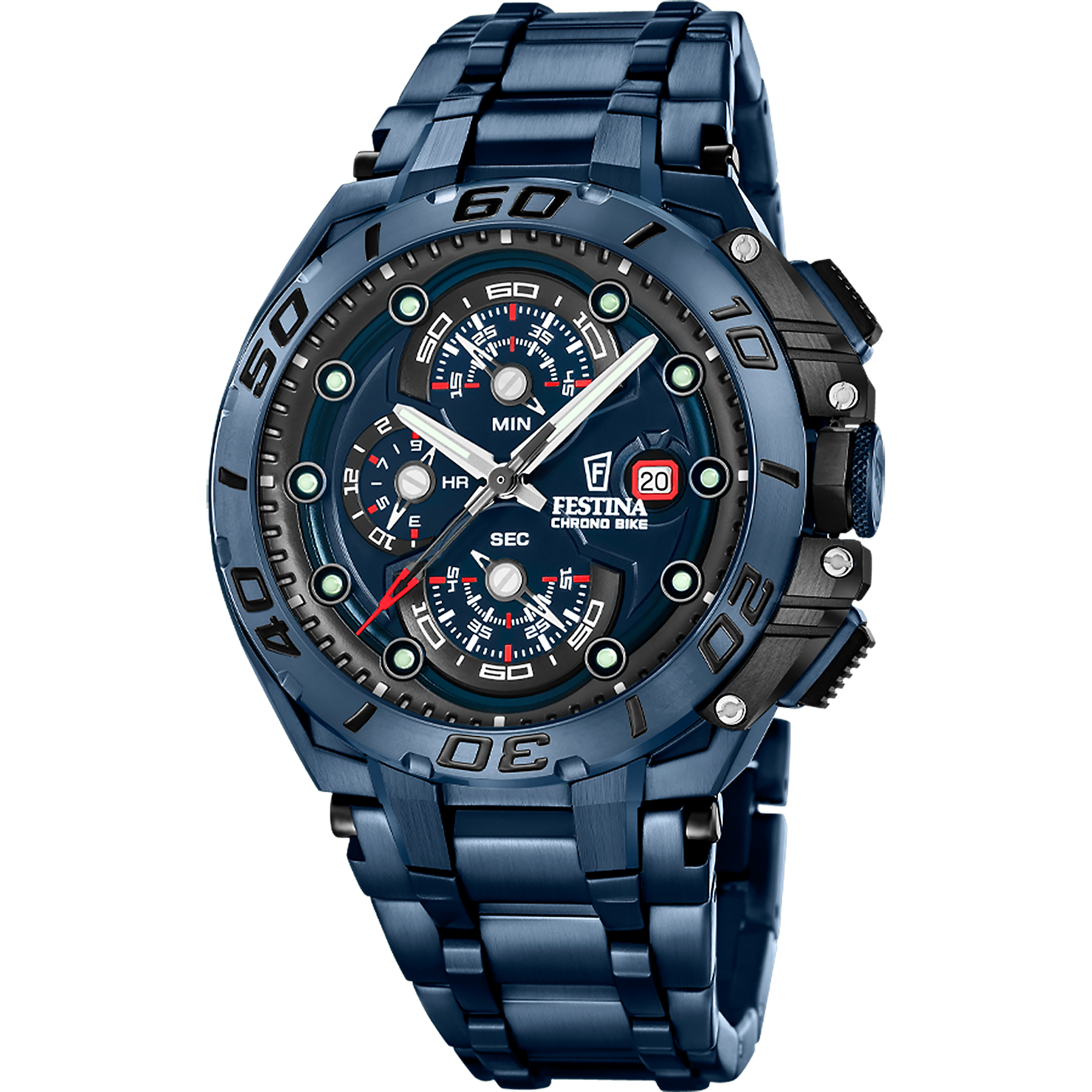 Festina »Chrono Bike Special Edition« Quarzuhr, Armbanduhr, Herrenuhr, Edelstahlarmband